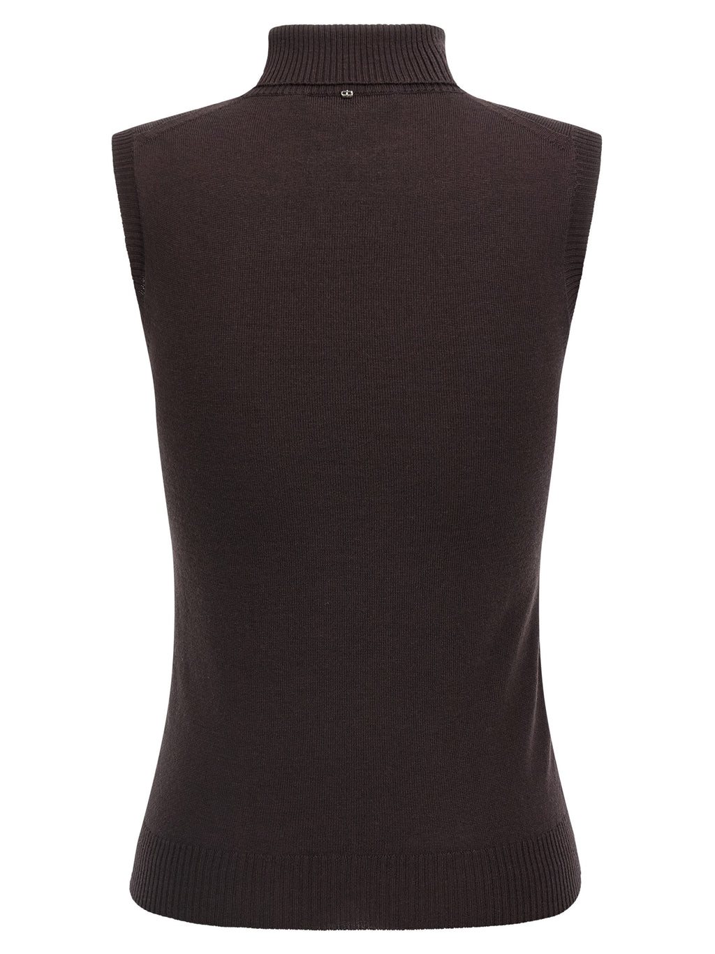 Sportmax Brown Virgin Wool Cardigan