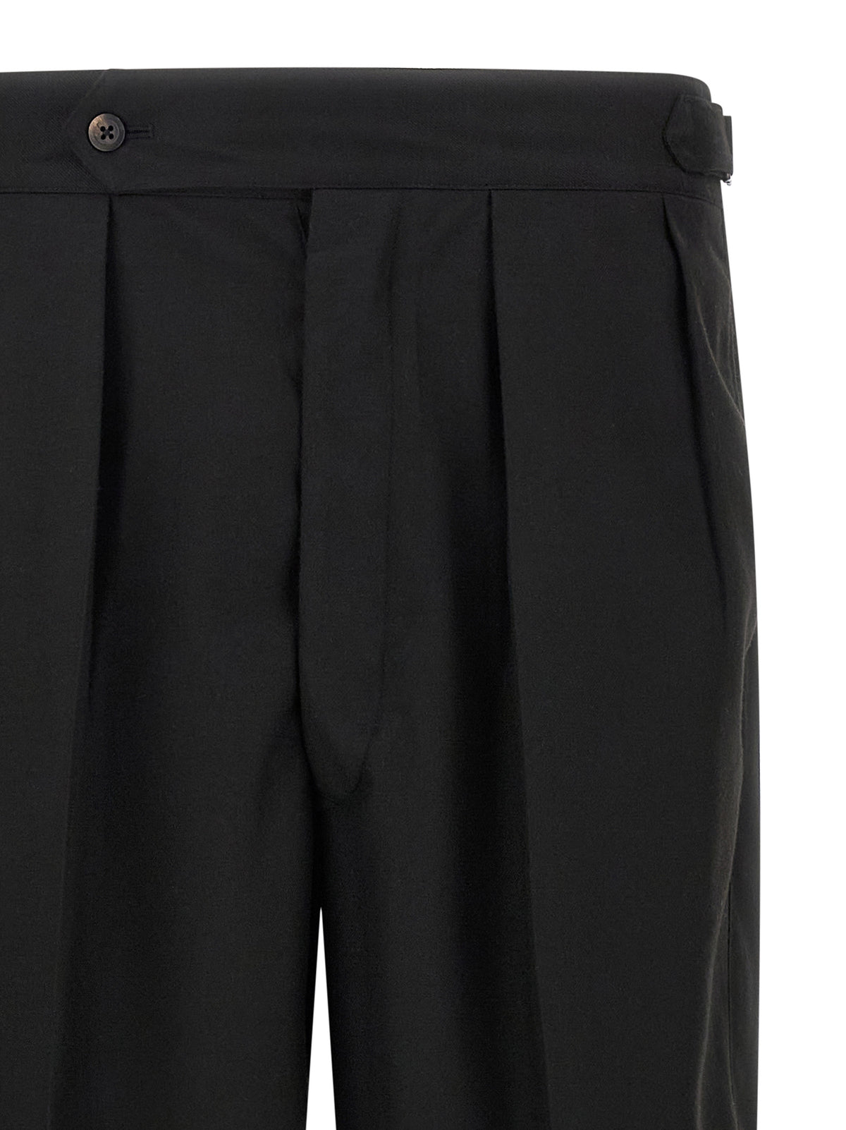 CELLAR DOOR Black Polyester Casual Pants