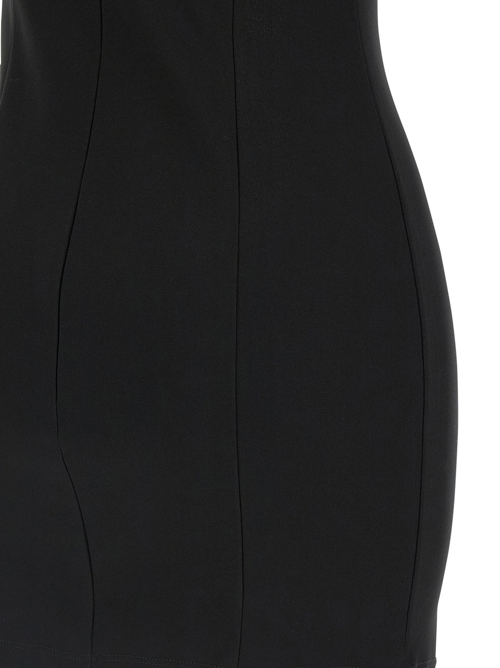 Nensi Dojaka Black Viscose Short Dress