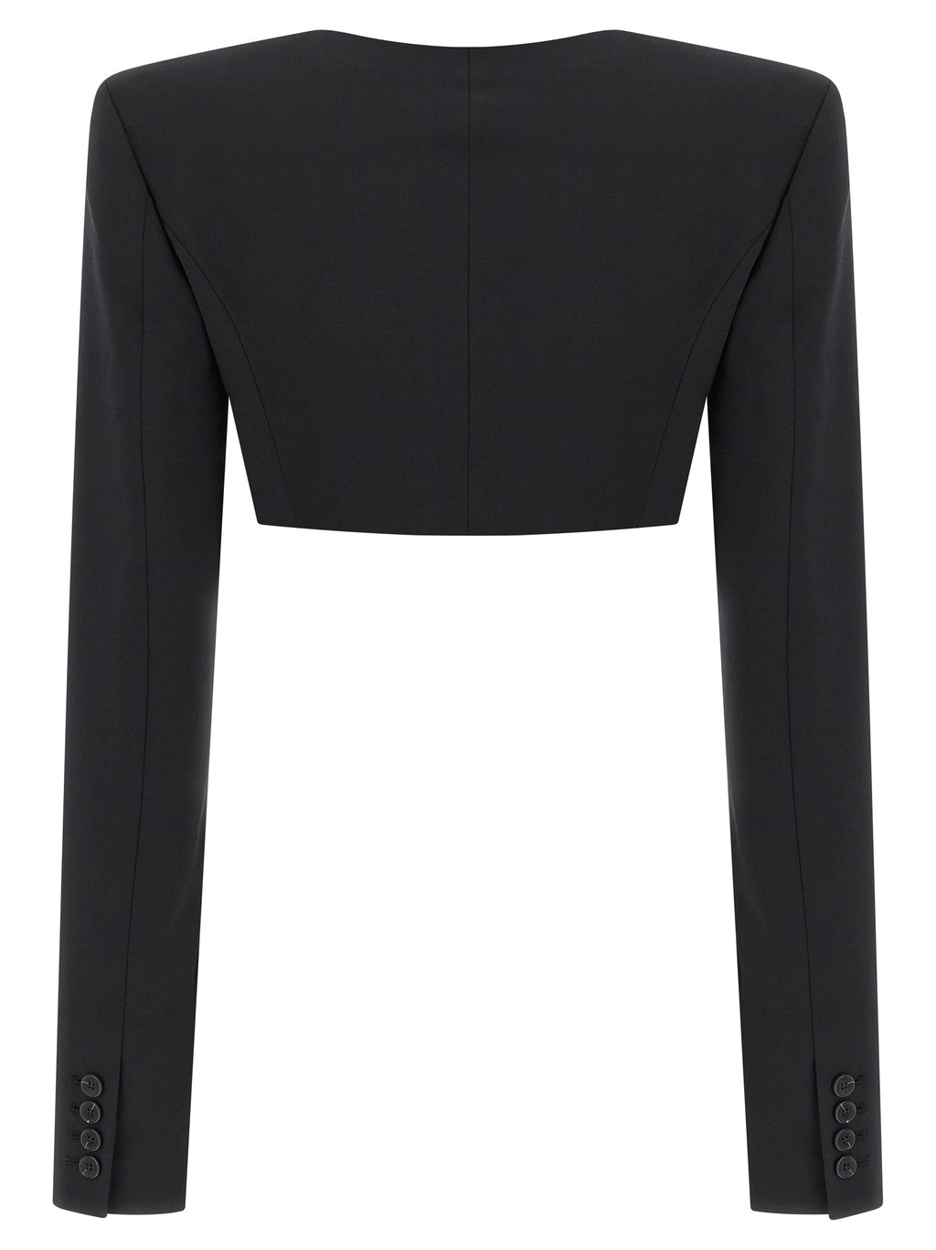 Nensi Dojaka Black Virgin Wool Blazer