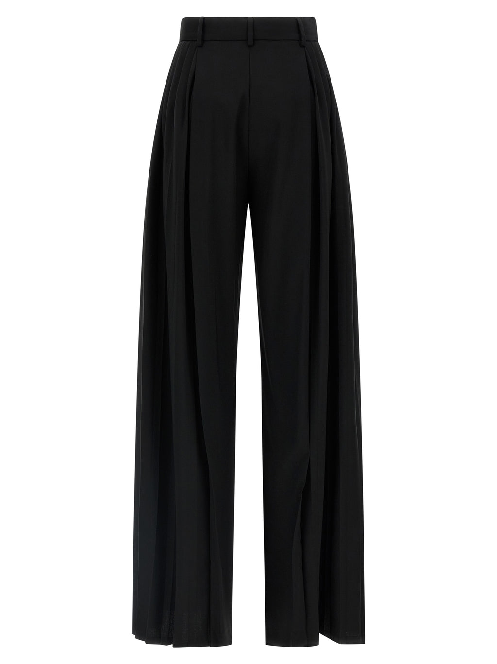 Giuseppe Di Morabito Black Virgin Wool Dress Pants