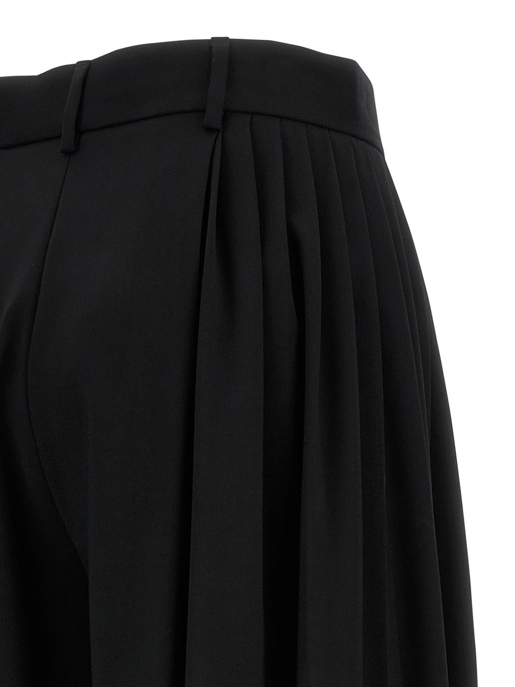Giuseppe Di Morabito Black Virgin Wool Dress Pants