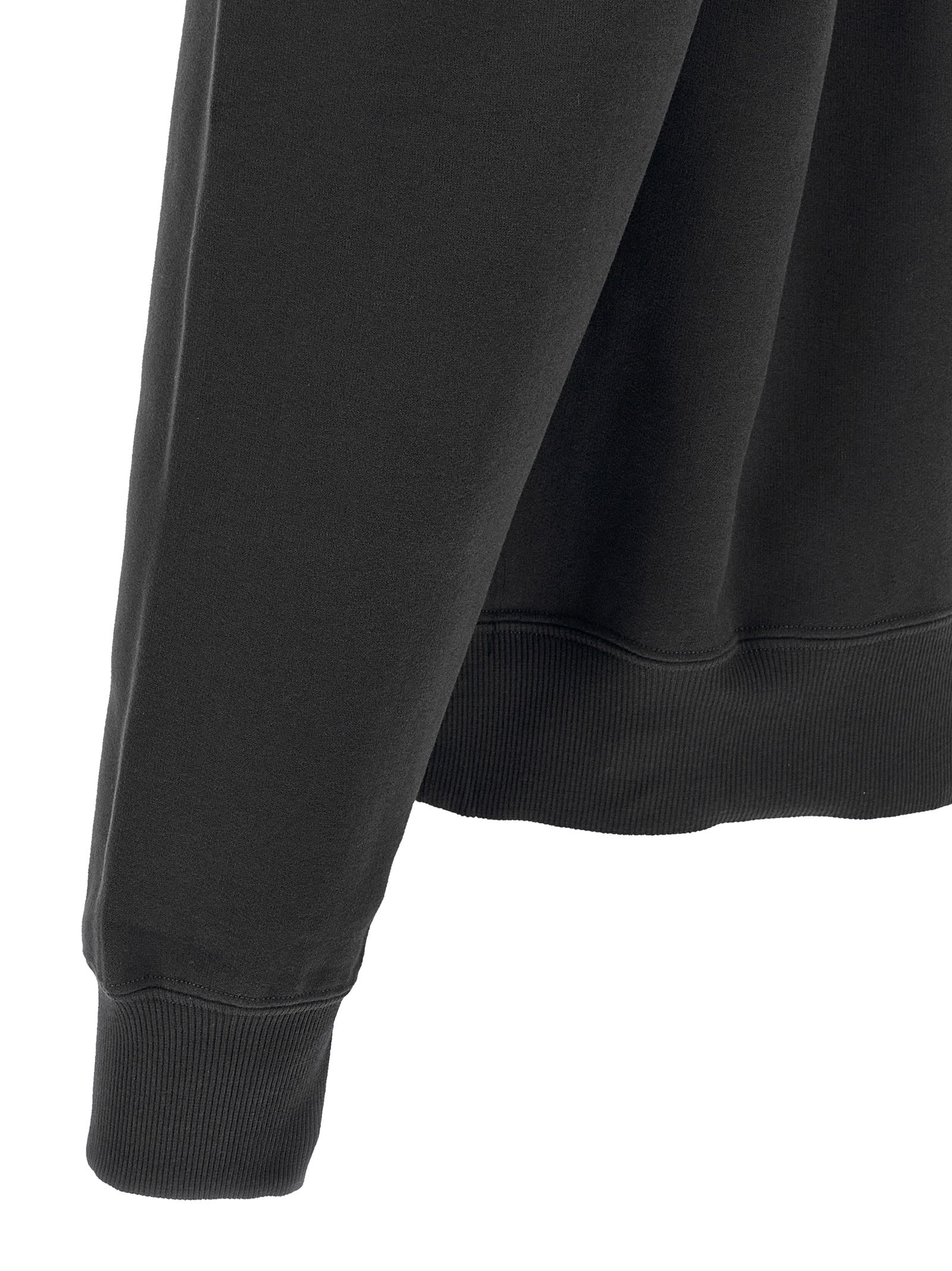Saint Laurent Gray Cotton Sweatshirt