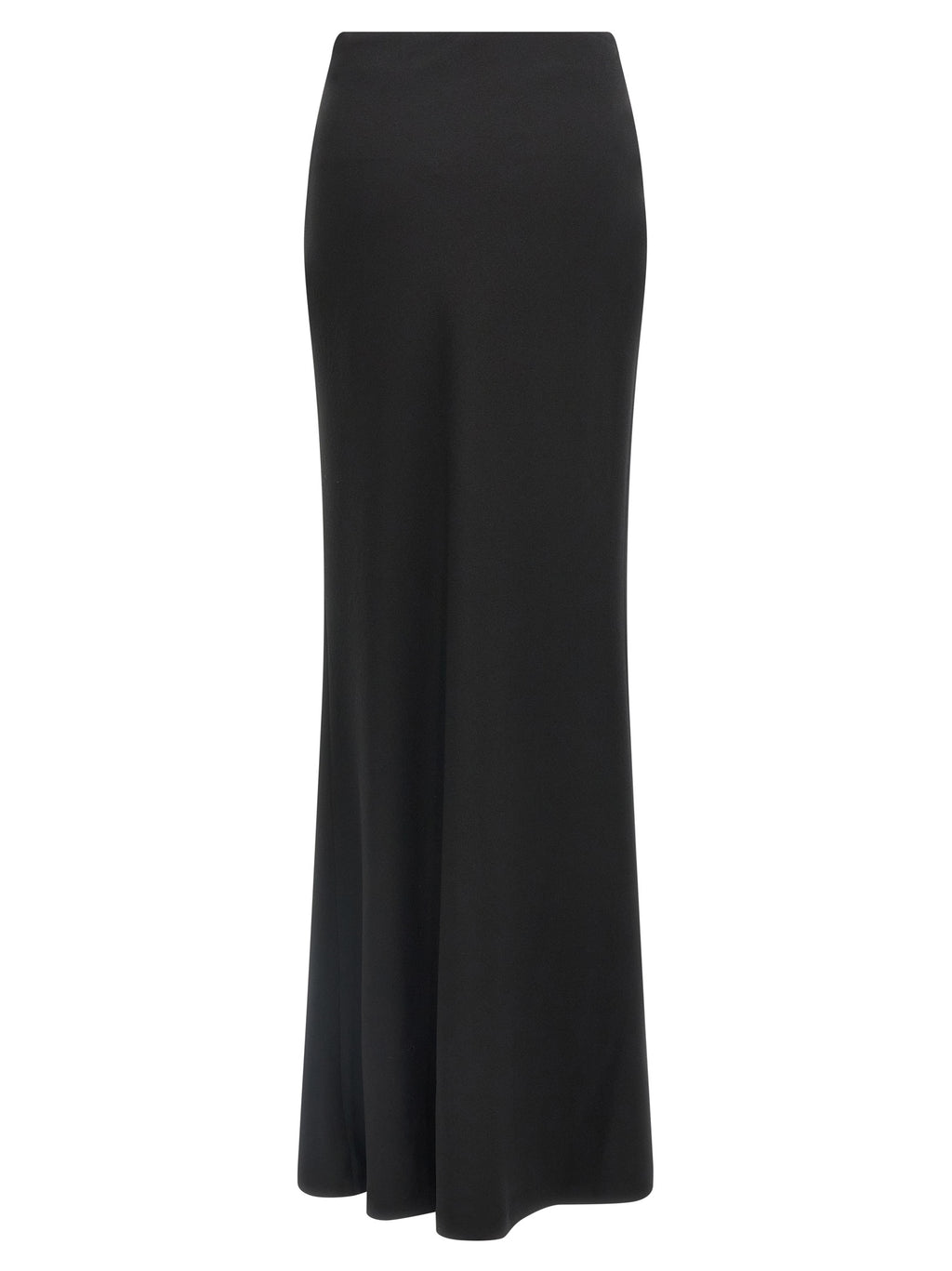 Alessandra Rich Black Virgin Wool Mini Skirt