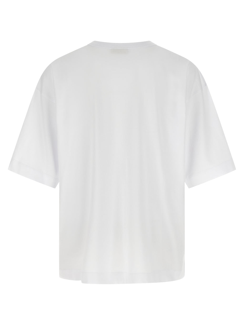 Dries Van Noten White Cotton T-Shirt