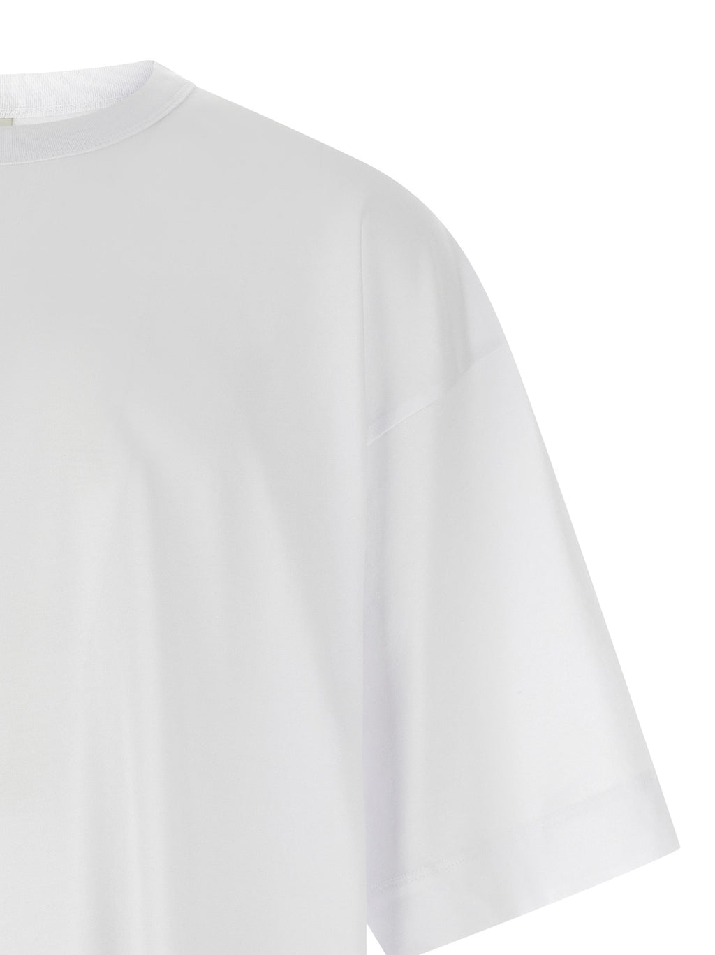 Dries Van Noten White Cotton T-Shirt