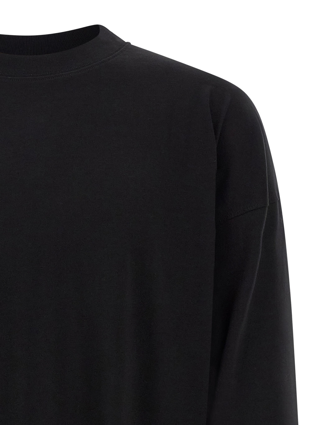 Dries Van Noten Black Cotton T-Shirt