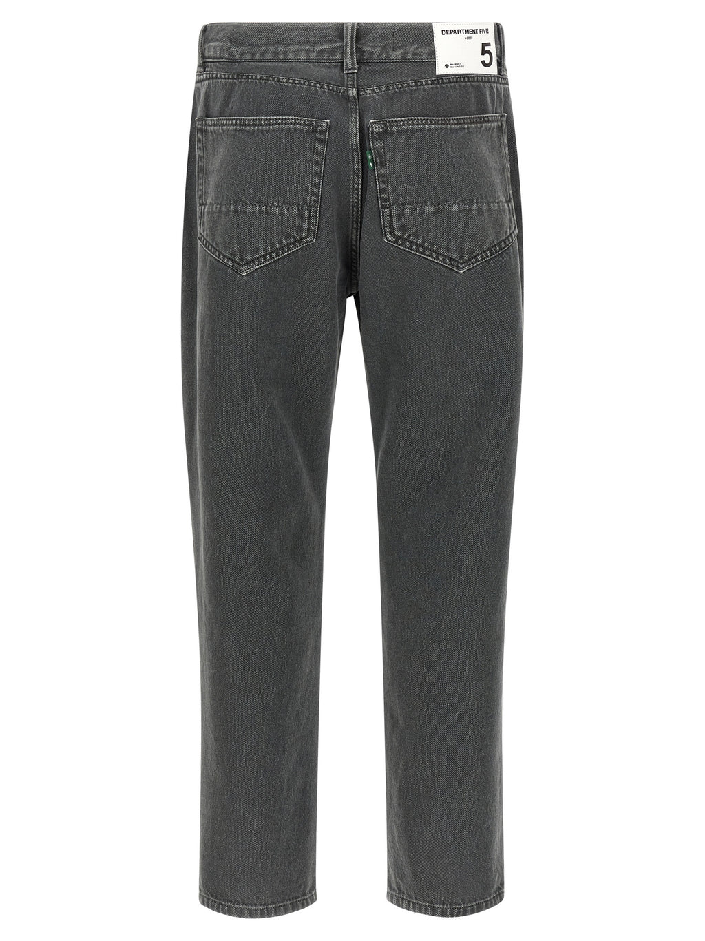 Department 5 Gray Cotton Cropped Jeans