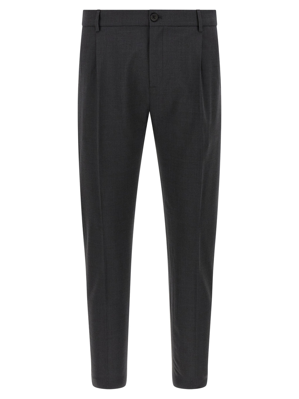 Department 5 Gray Virgin Wool Cropped Pants