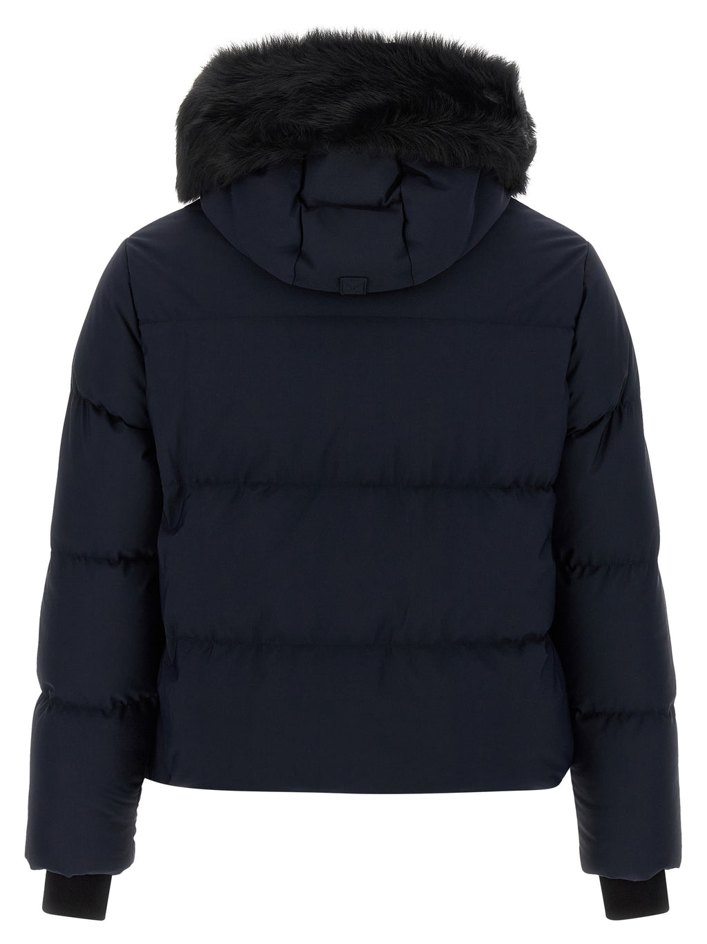 Moose Knuckles Blue Nylon Full-Length Jacket