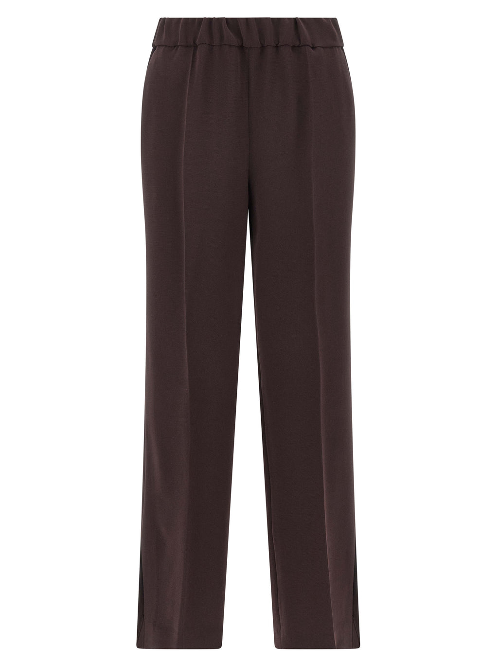 Alberto Biani Brown Triacetate Casual Pants