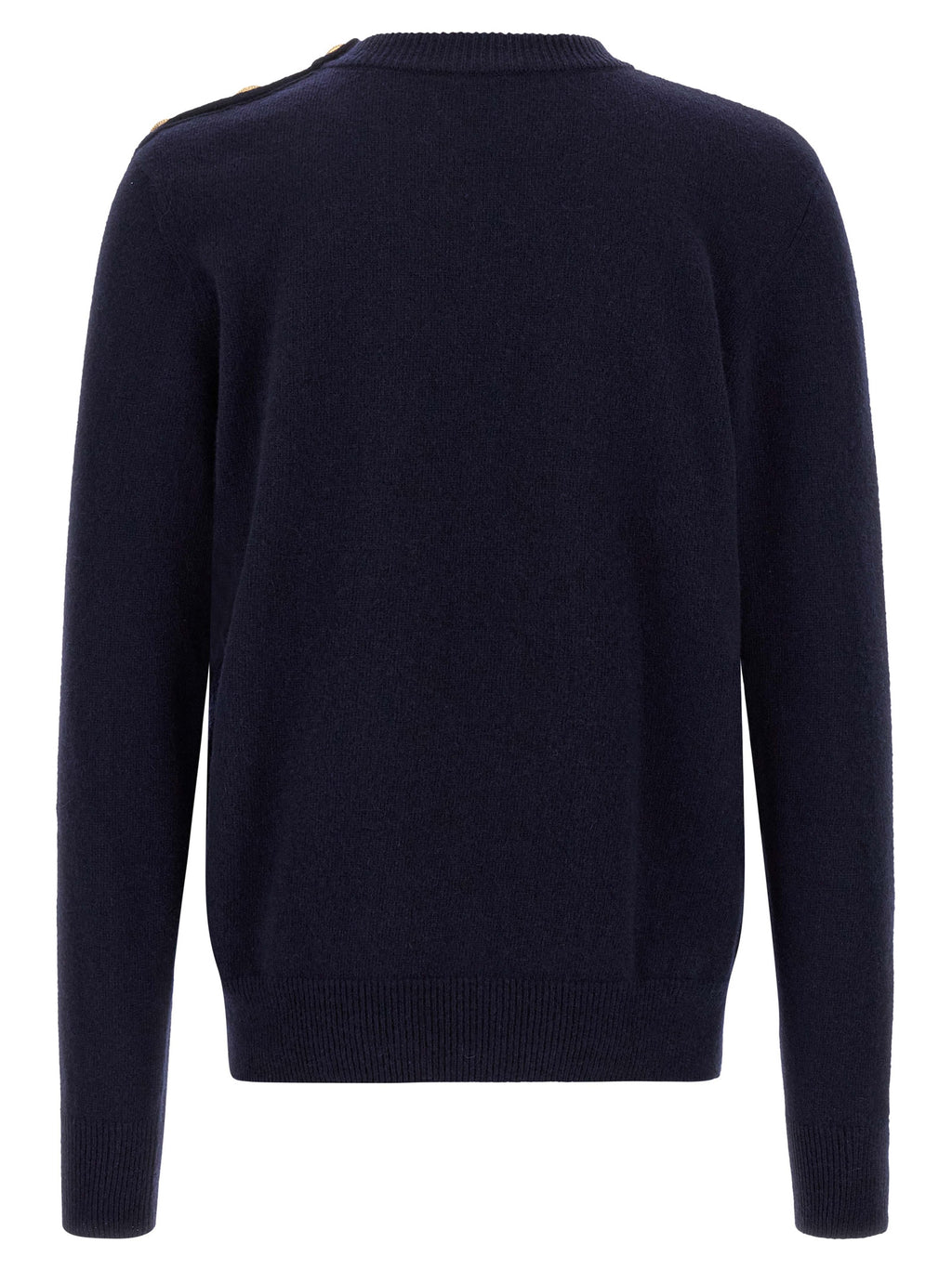Balmain Blue Cashmere Cardigan