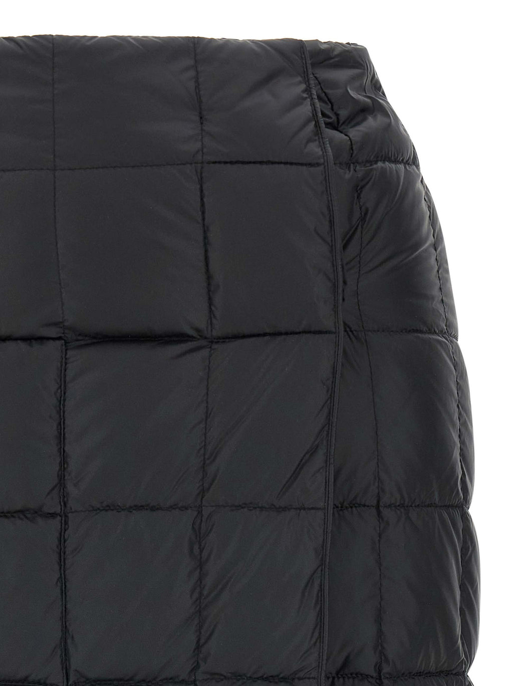 IENKI IENKI Black Nylon Long Skirt