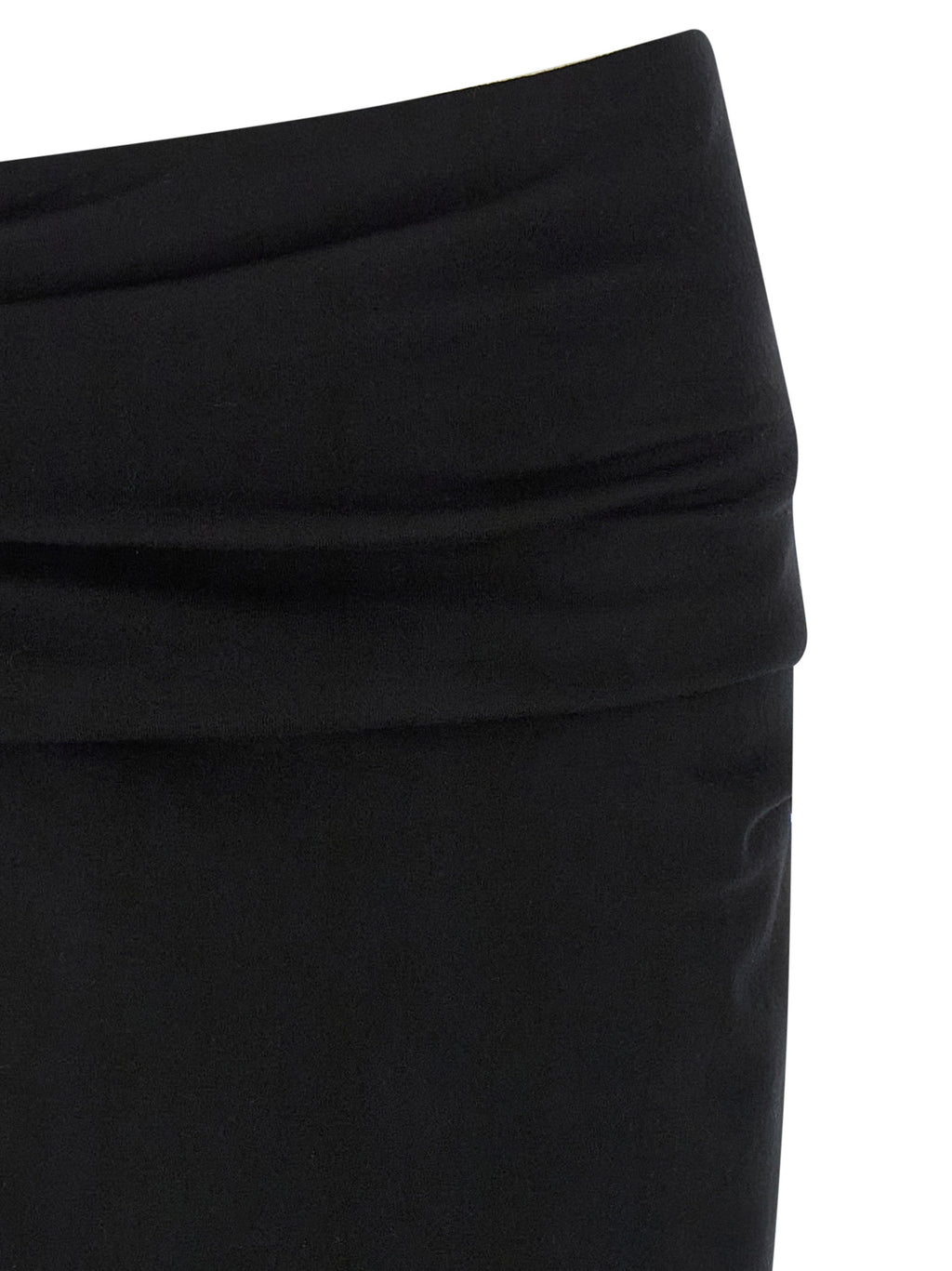 Entire Studios Black Wool Midi Skirt