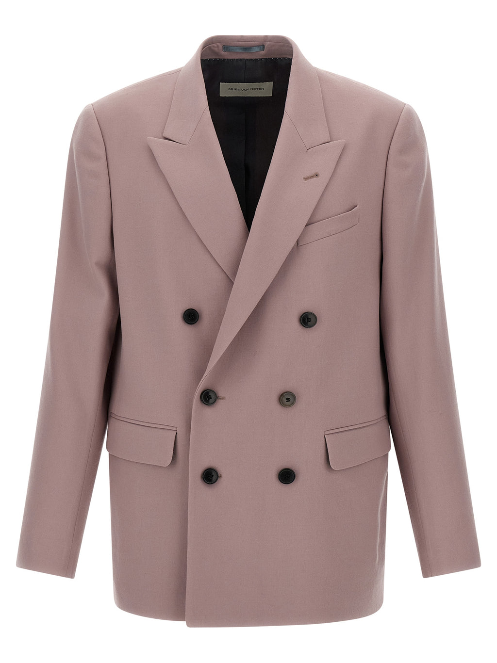 Dries Van Noten Purple Wool Blazer