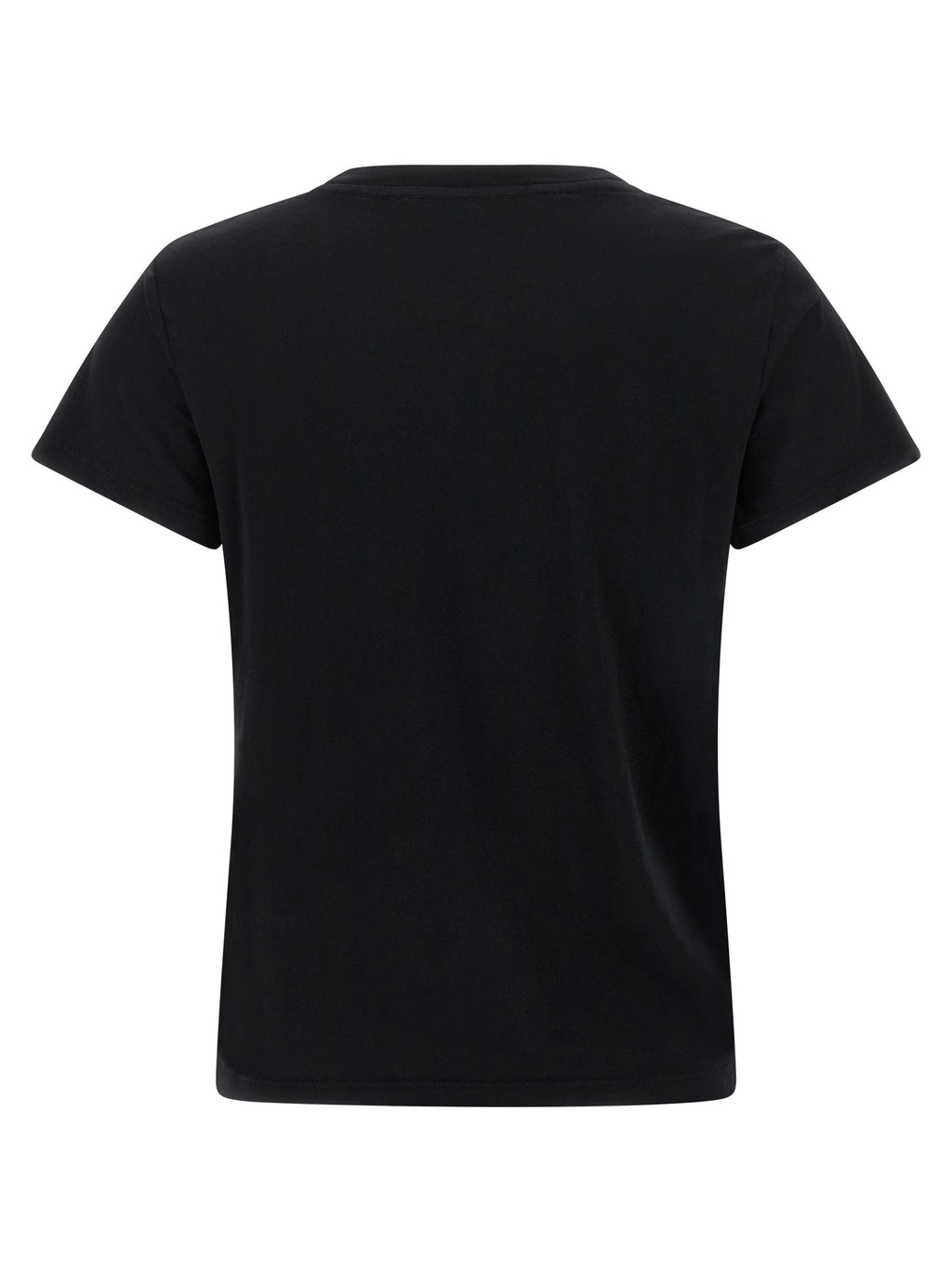Mother Denim Black Cotton T-Shirt