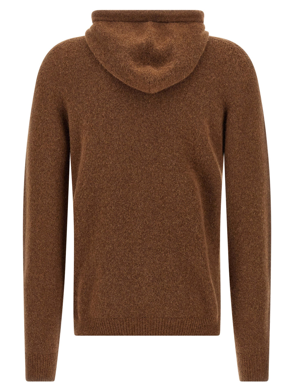 Roberto Collina Brown Virgin Wool Cardigan