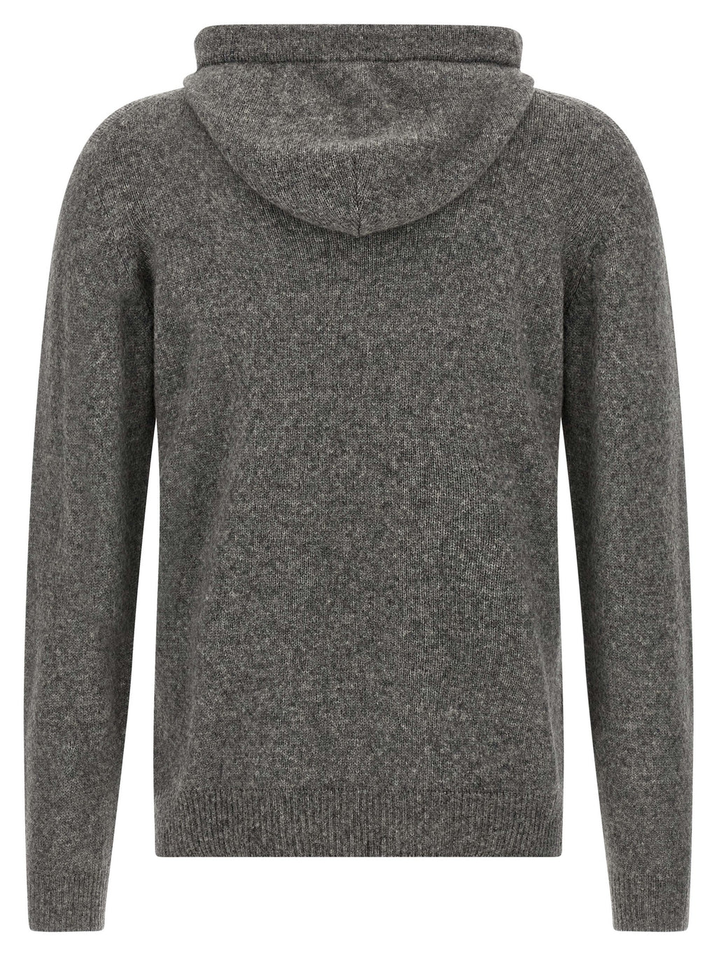 Roberto Collina Gray Virgin Wool Cardigan