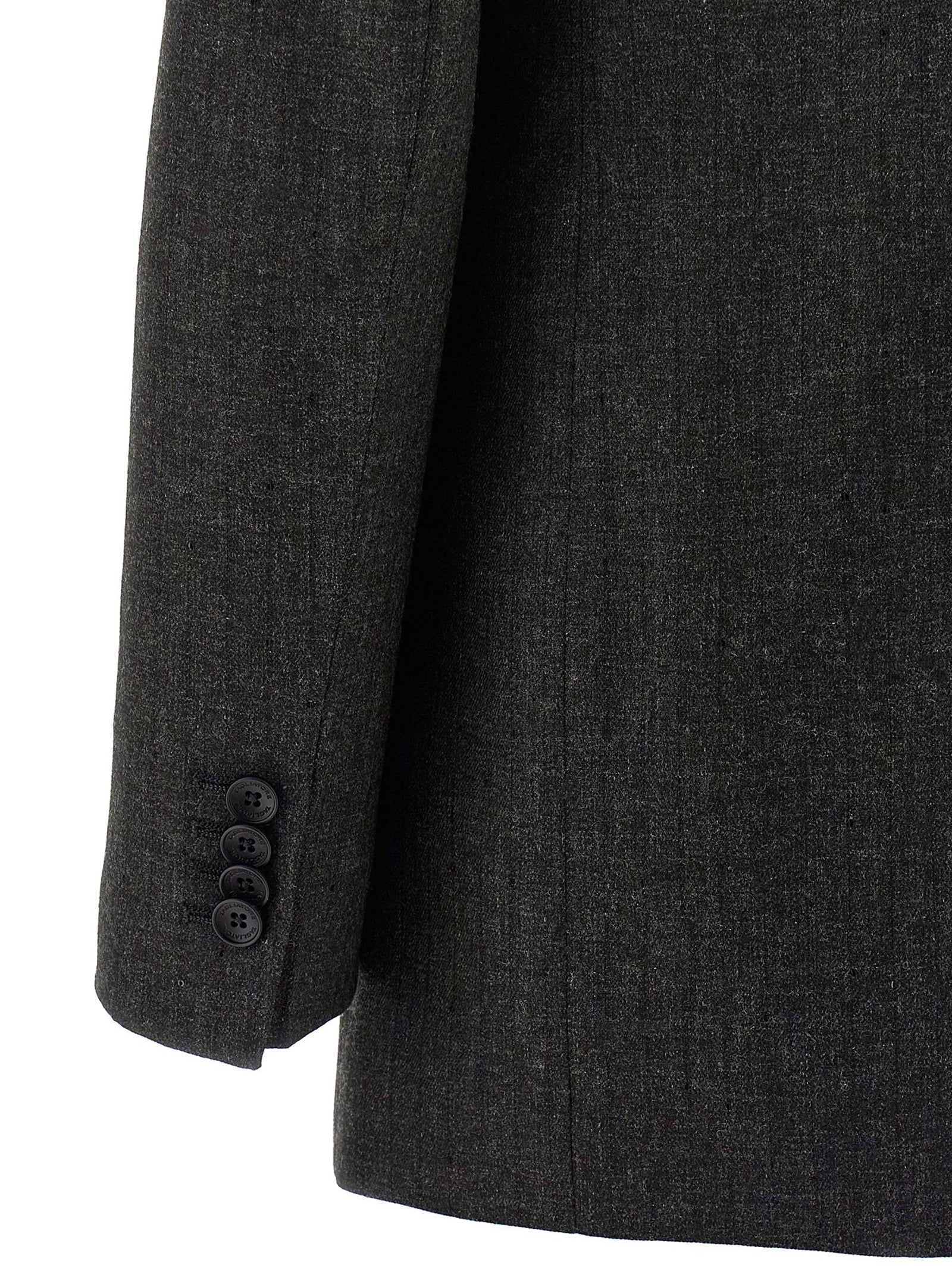 Tagliatore Gray Viscose Two-Piece Suit