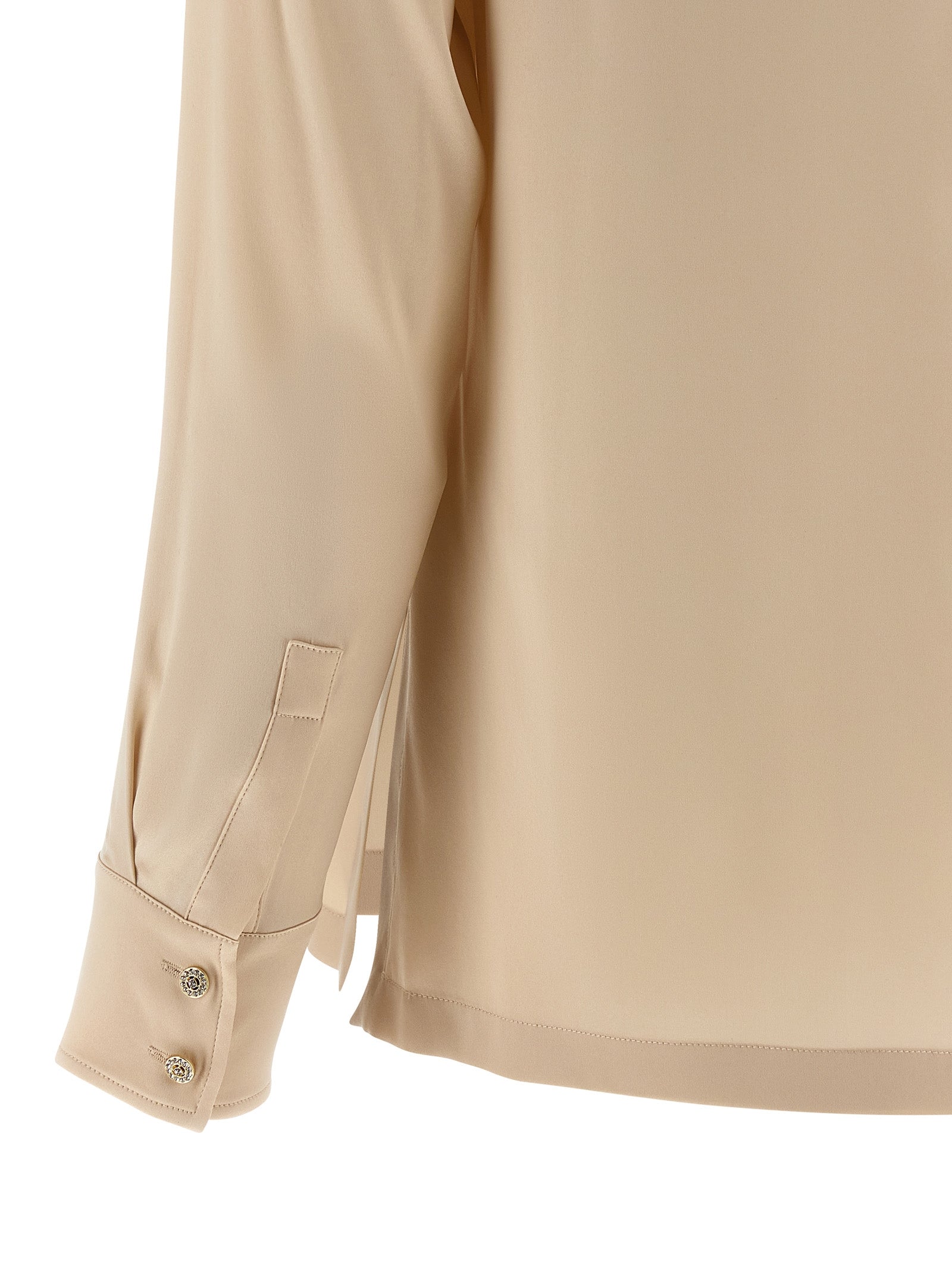 Max Mara Beige Silk Blouse