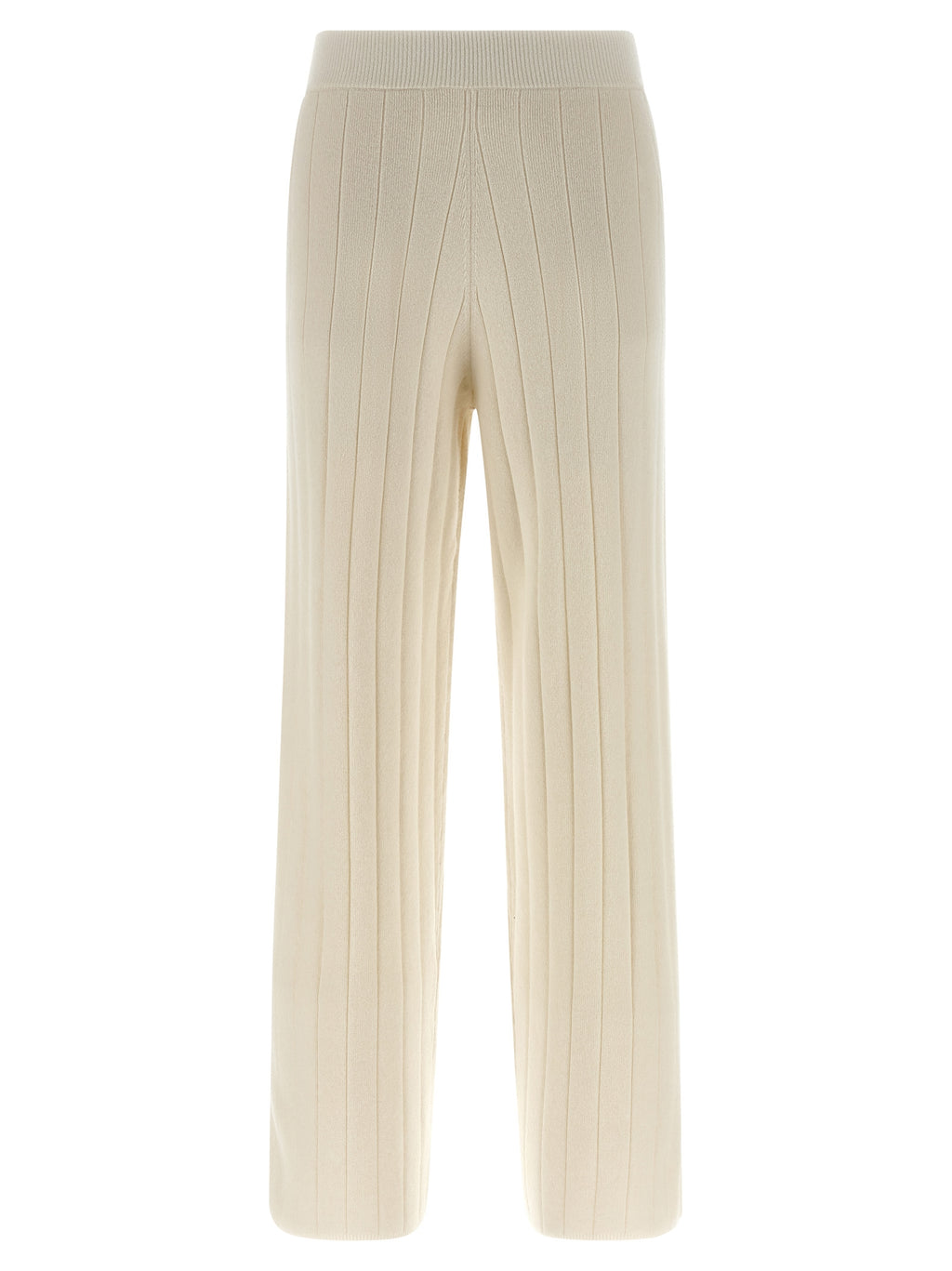 Max Mara White Cashmere Joggers (Workout Pants)