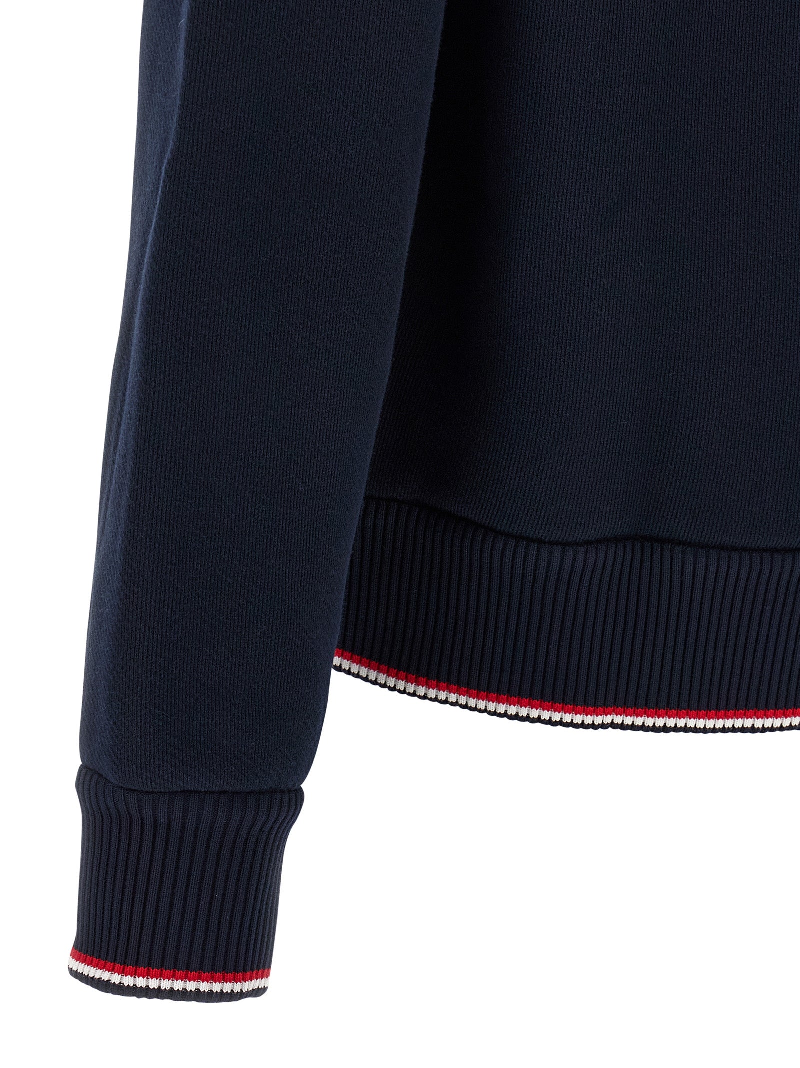 Thom Browne Blue Sweatshirt side view