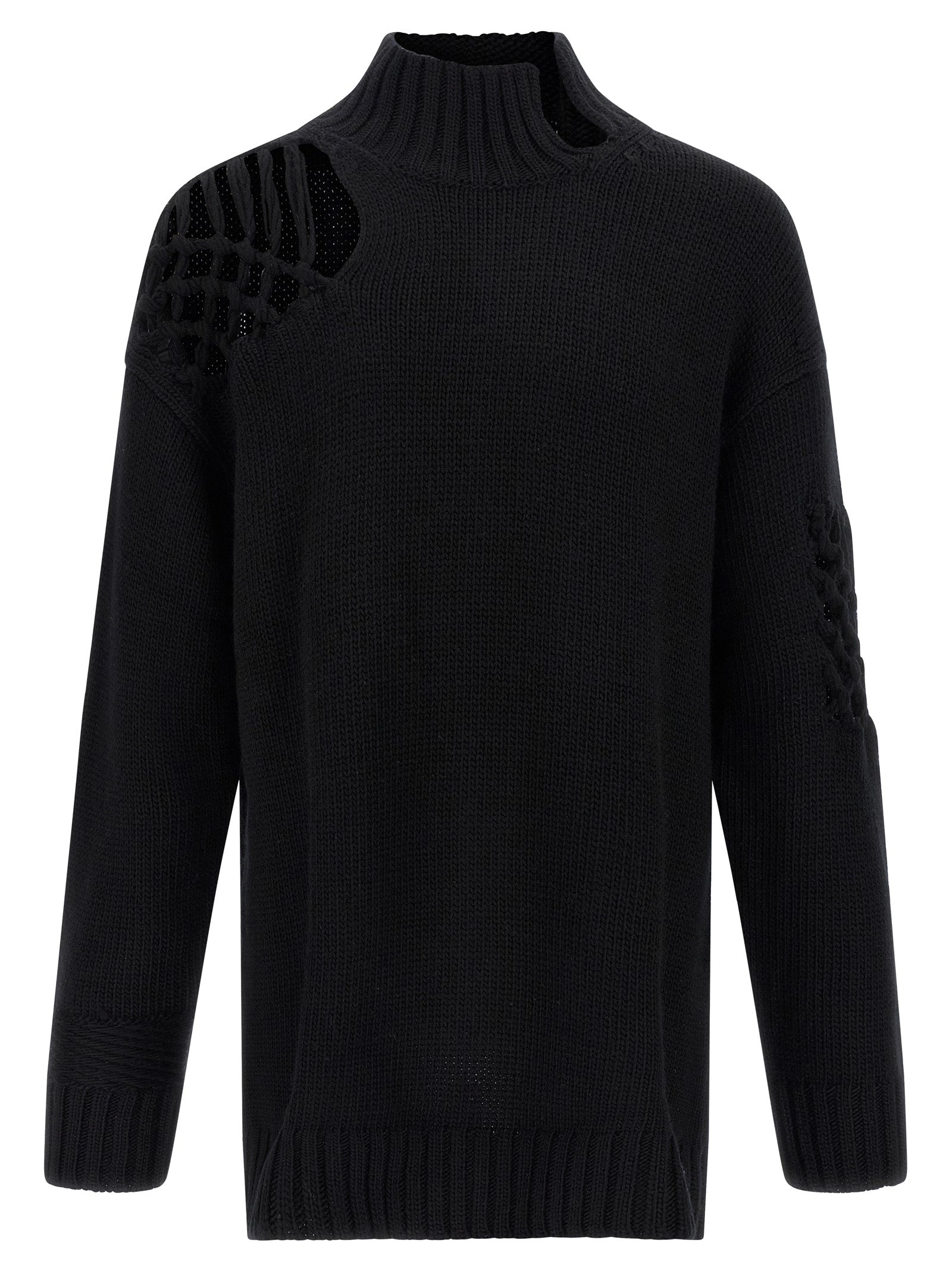 Yohji Yamamoto Black Wool Cardigan