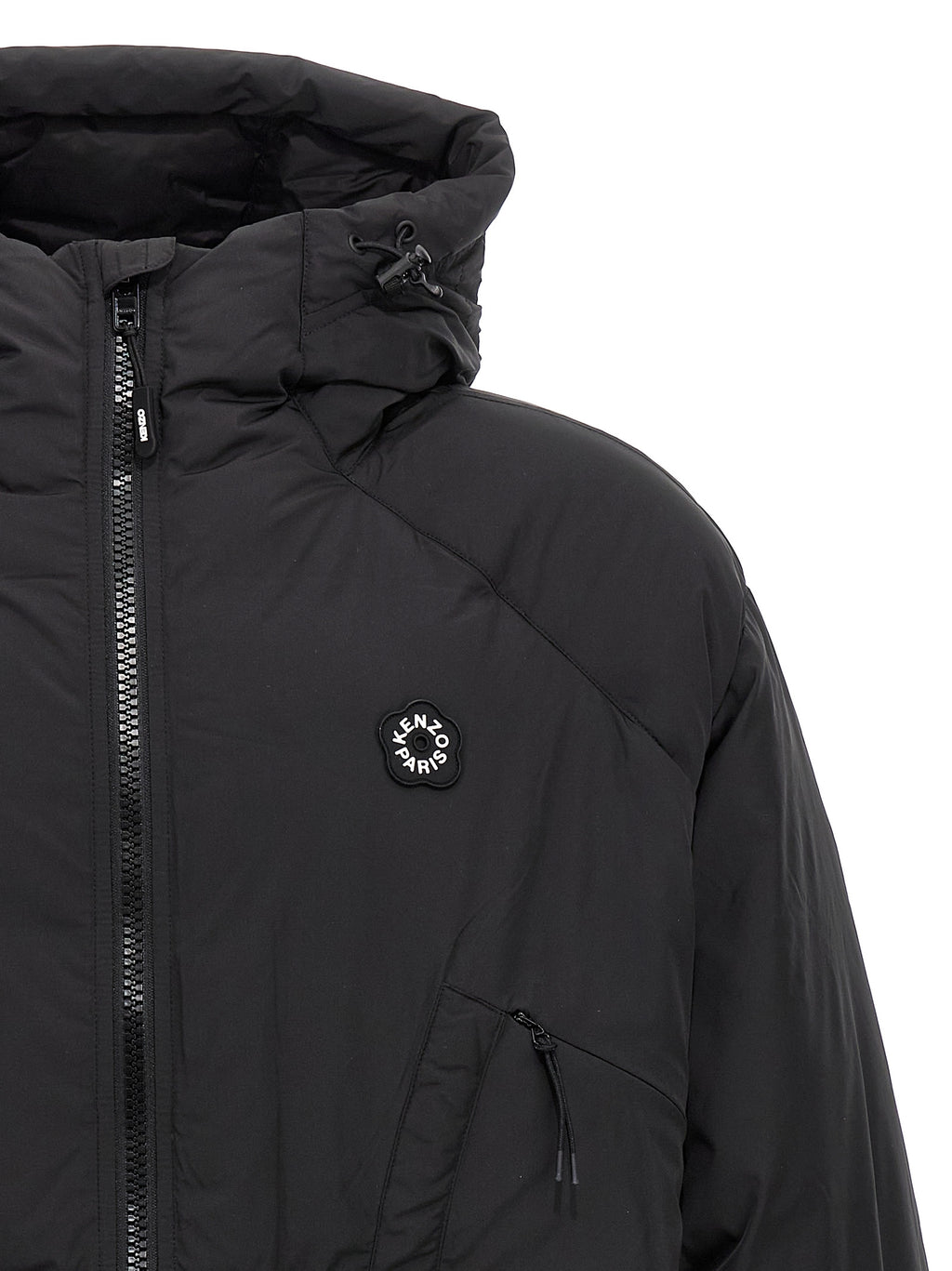 Kenzo Black Polyester Shell Jacket