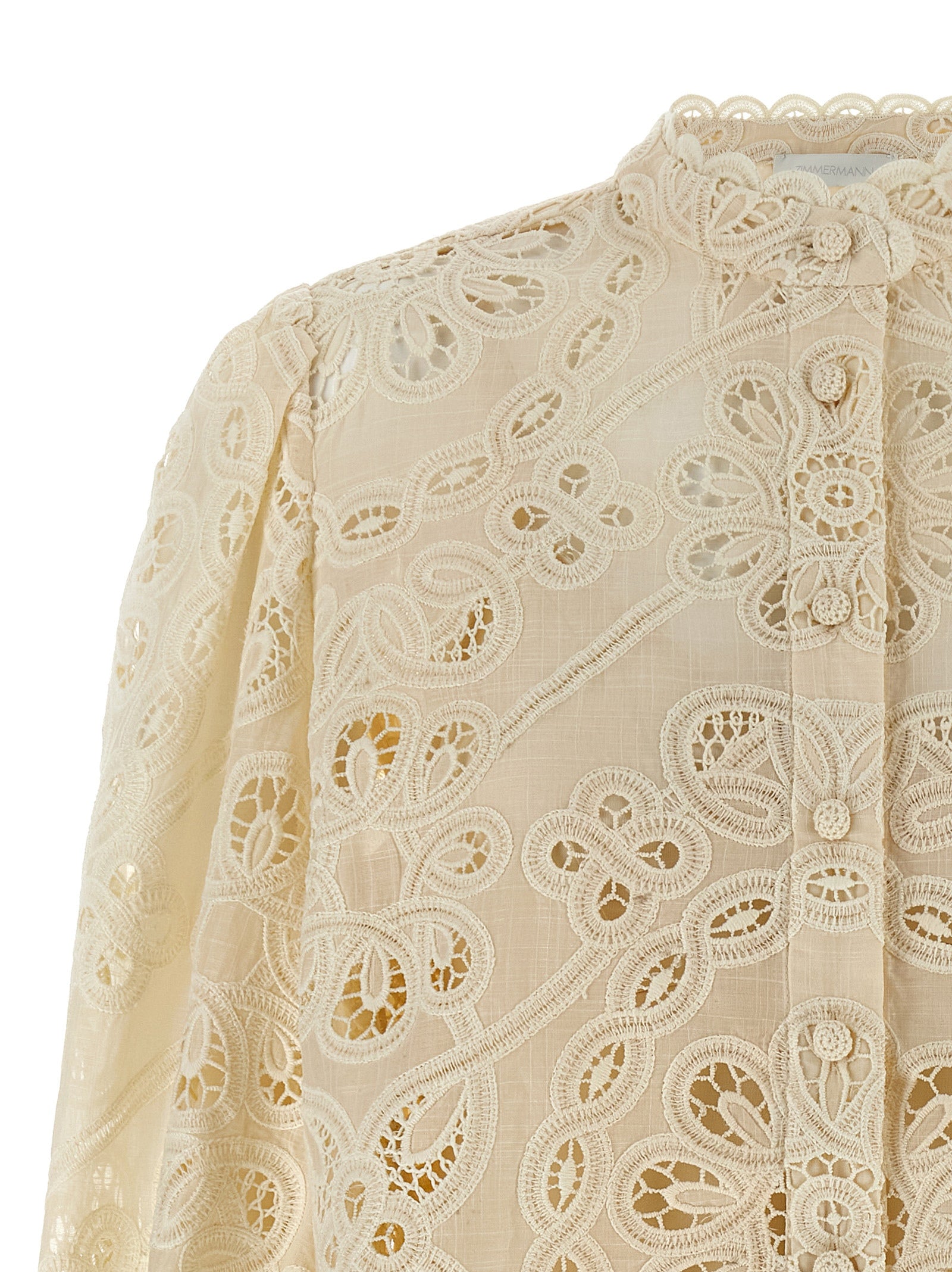 Zimmermann Beige Polyester Blouse