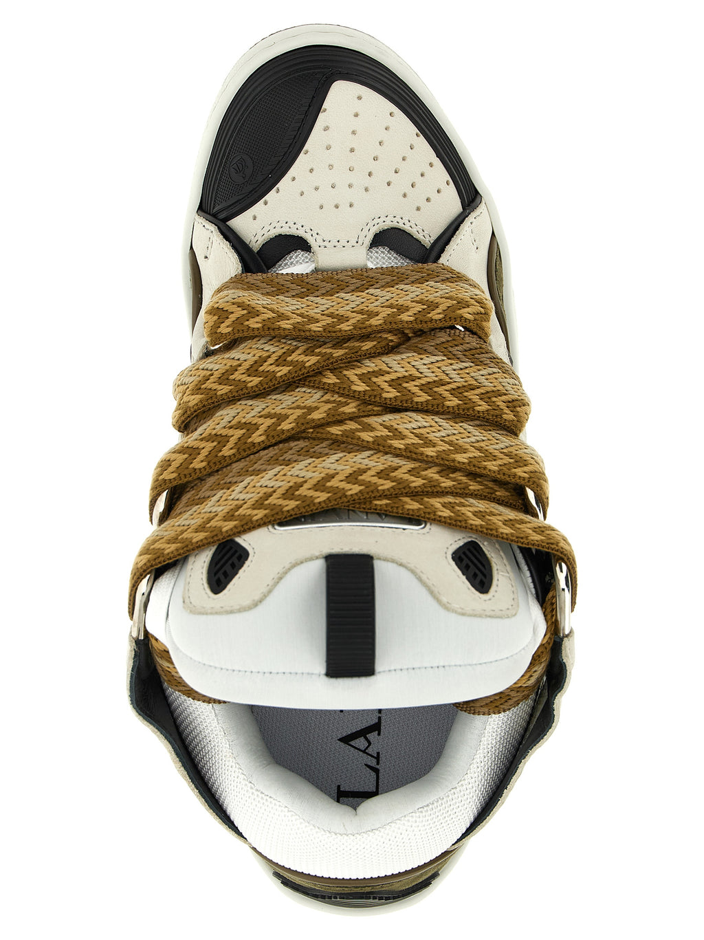 Lanvin Multicolor Calf Leather Bos Taurus Chunky Sneakers