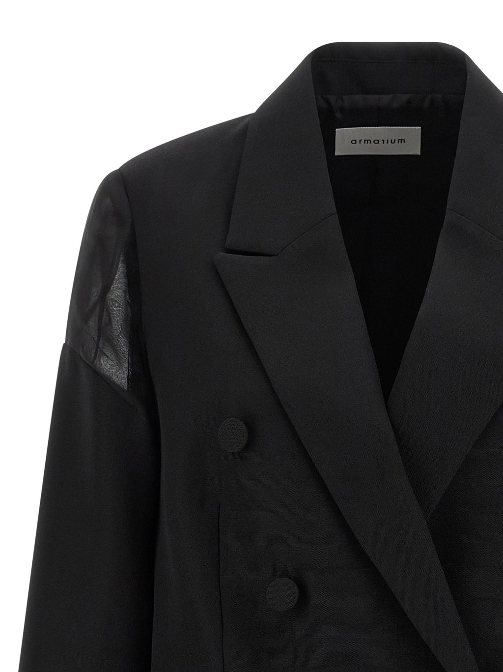 Armarium Black Virgin Wool Blazer