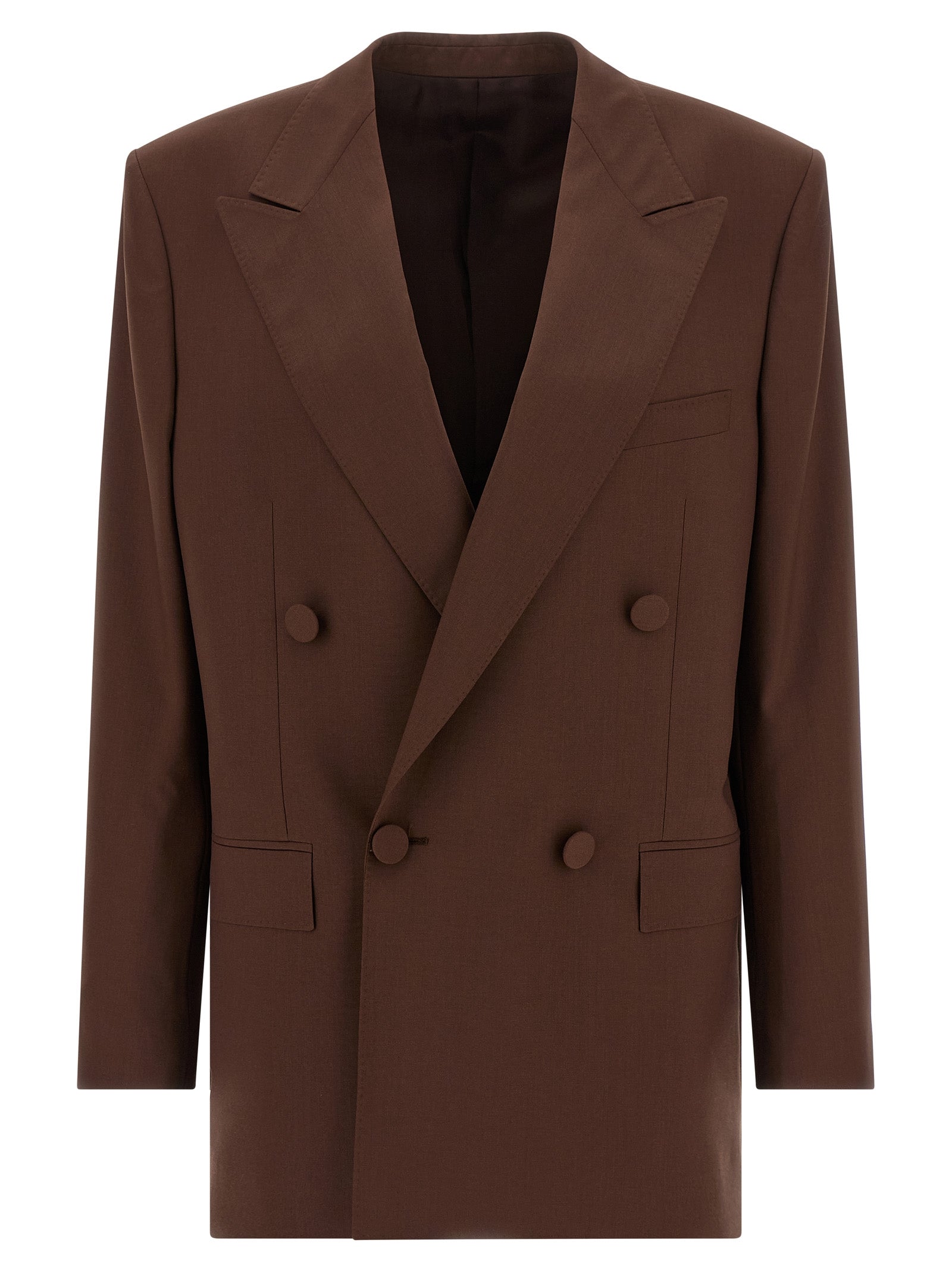 Armarium Brown Virgin Wool Blazer