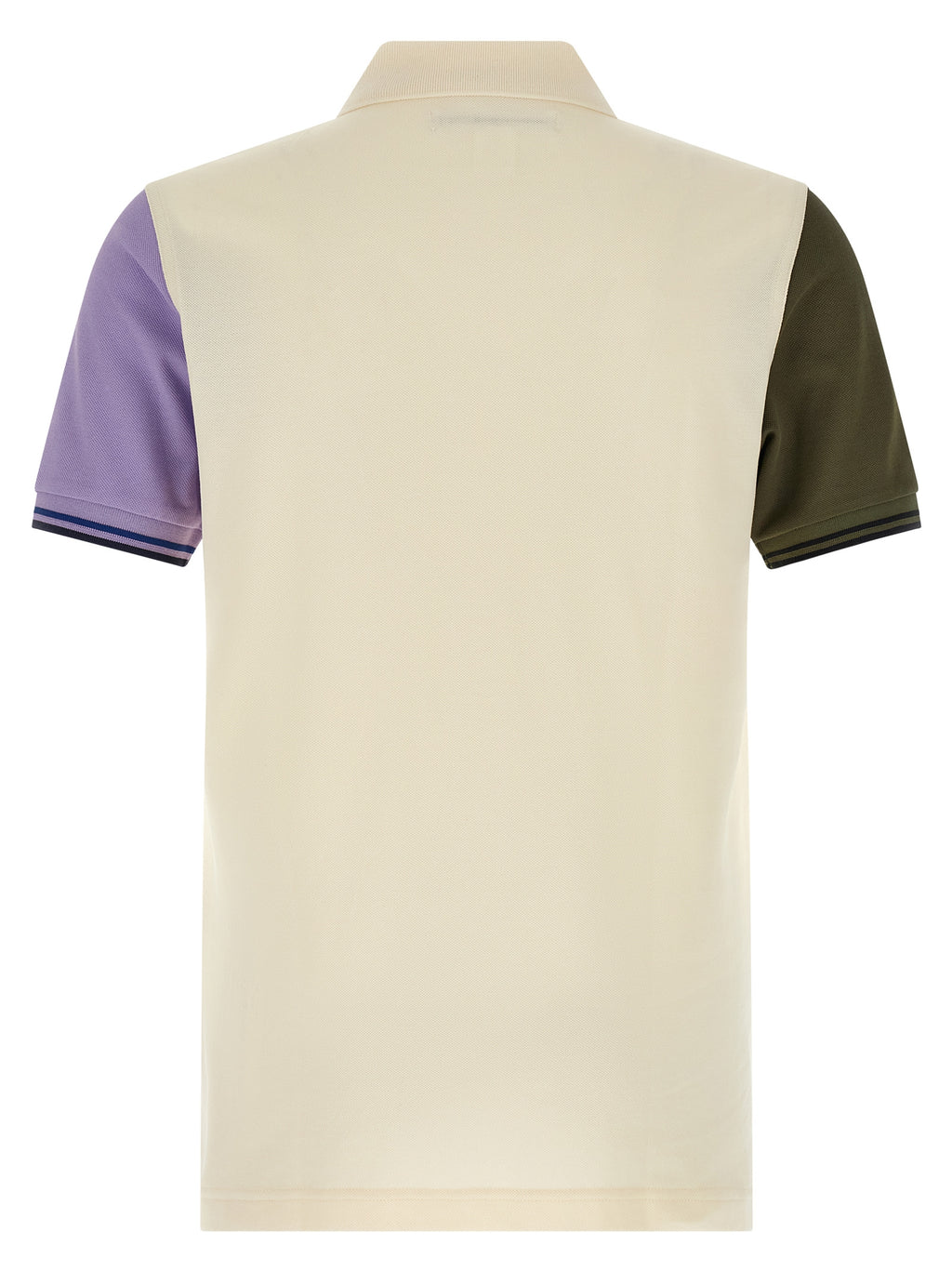 Comme Des Garçons White Cotton Polo Shirt