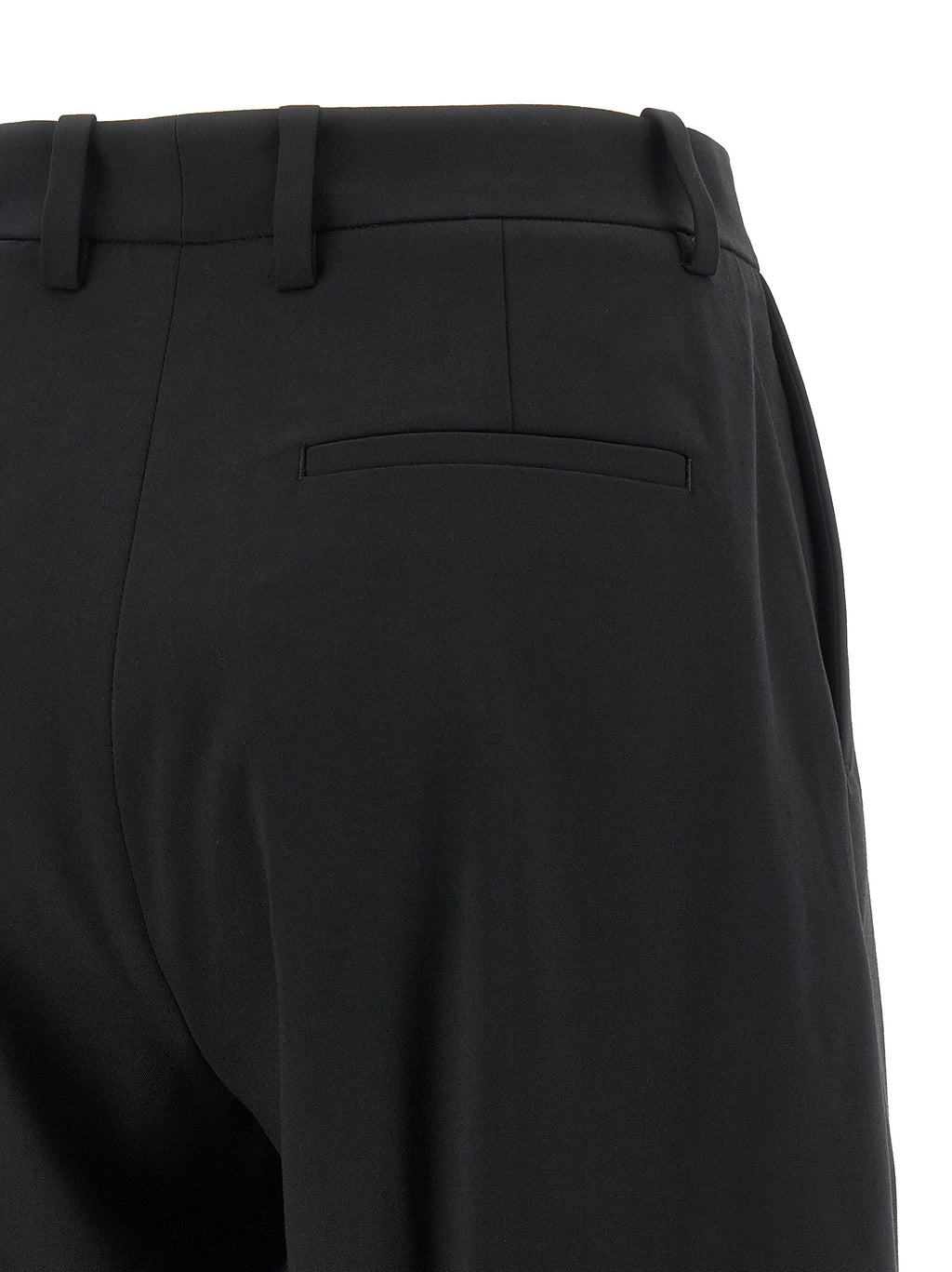 MONCLER GENIUS Black Polyester Dress Pants