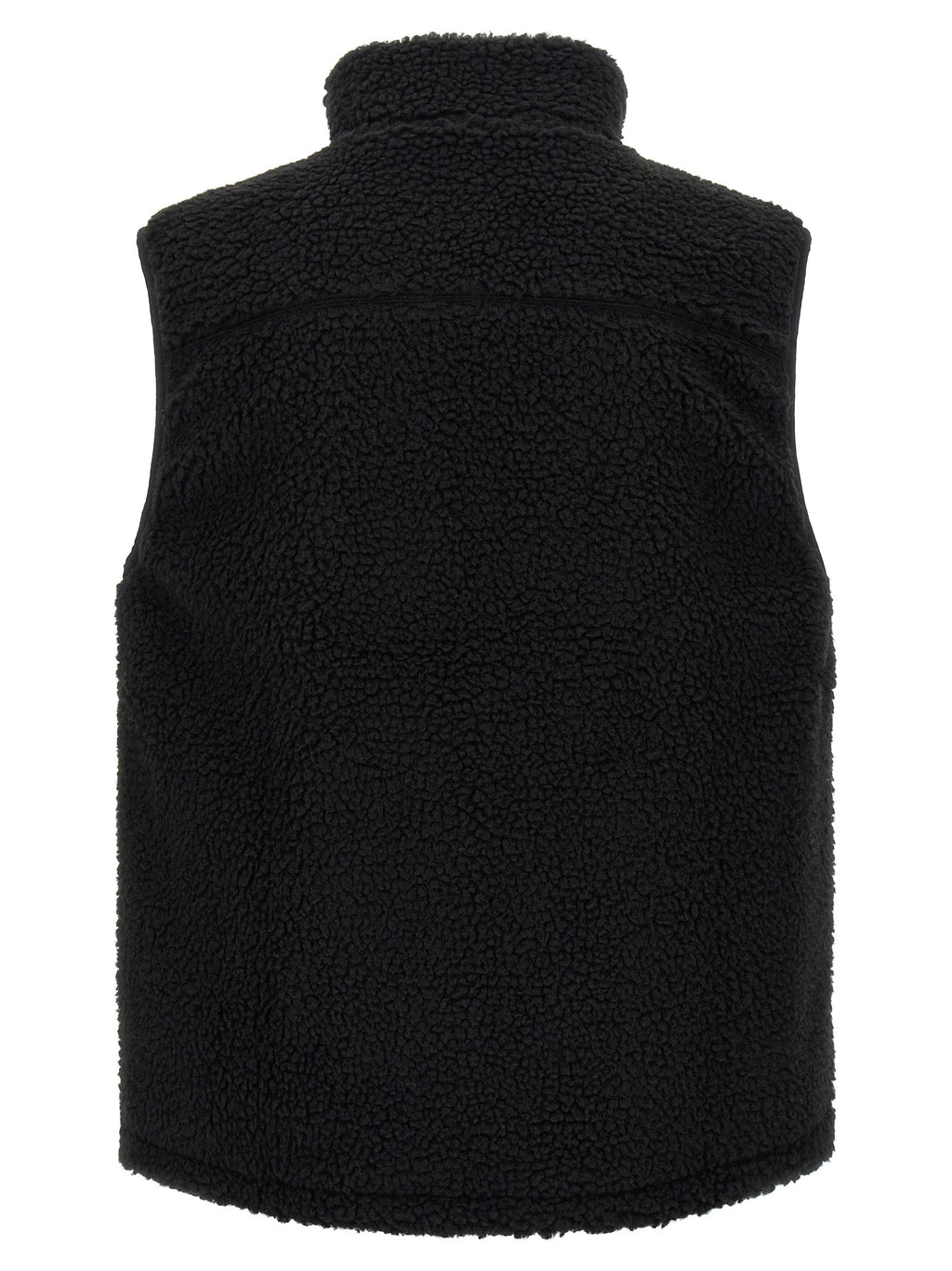 Gramicci Black Polyester Sleeveless Jacket
