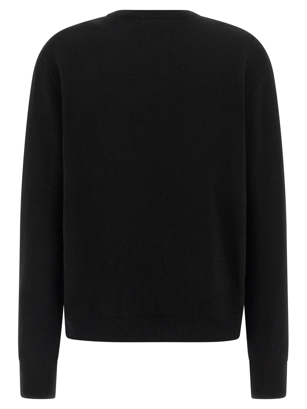 MC2 Saint Barth Black Wool Cardigan