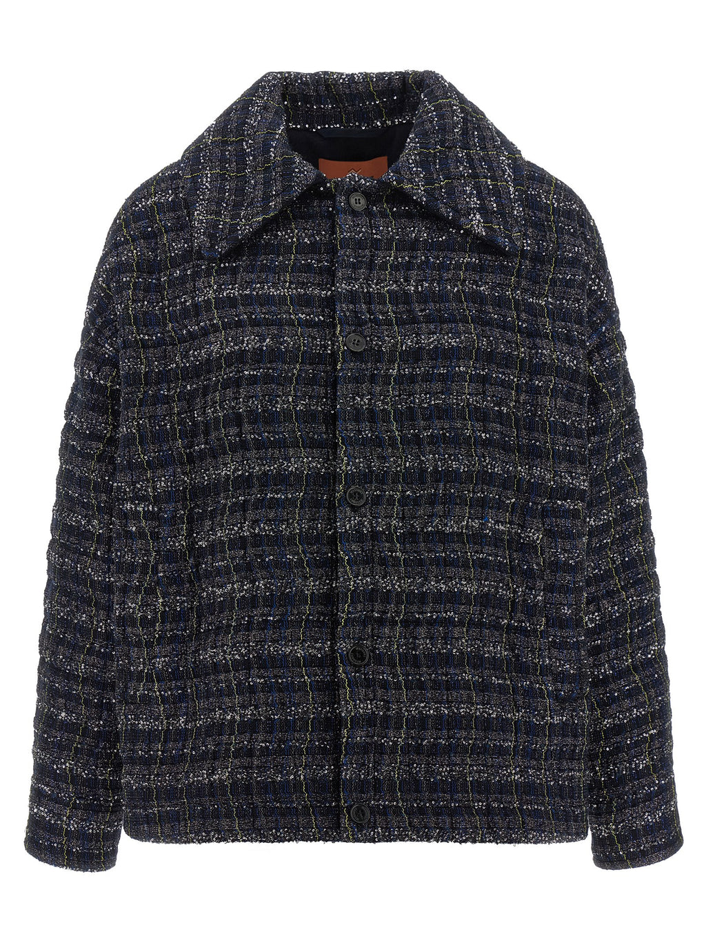 Missoni Blue Viscose Coat