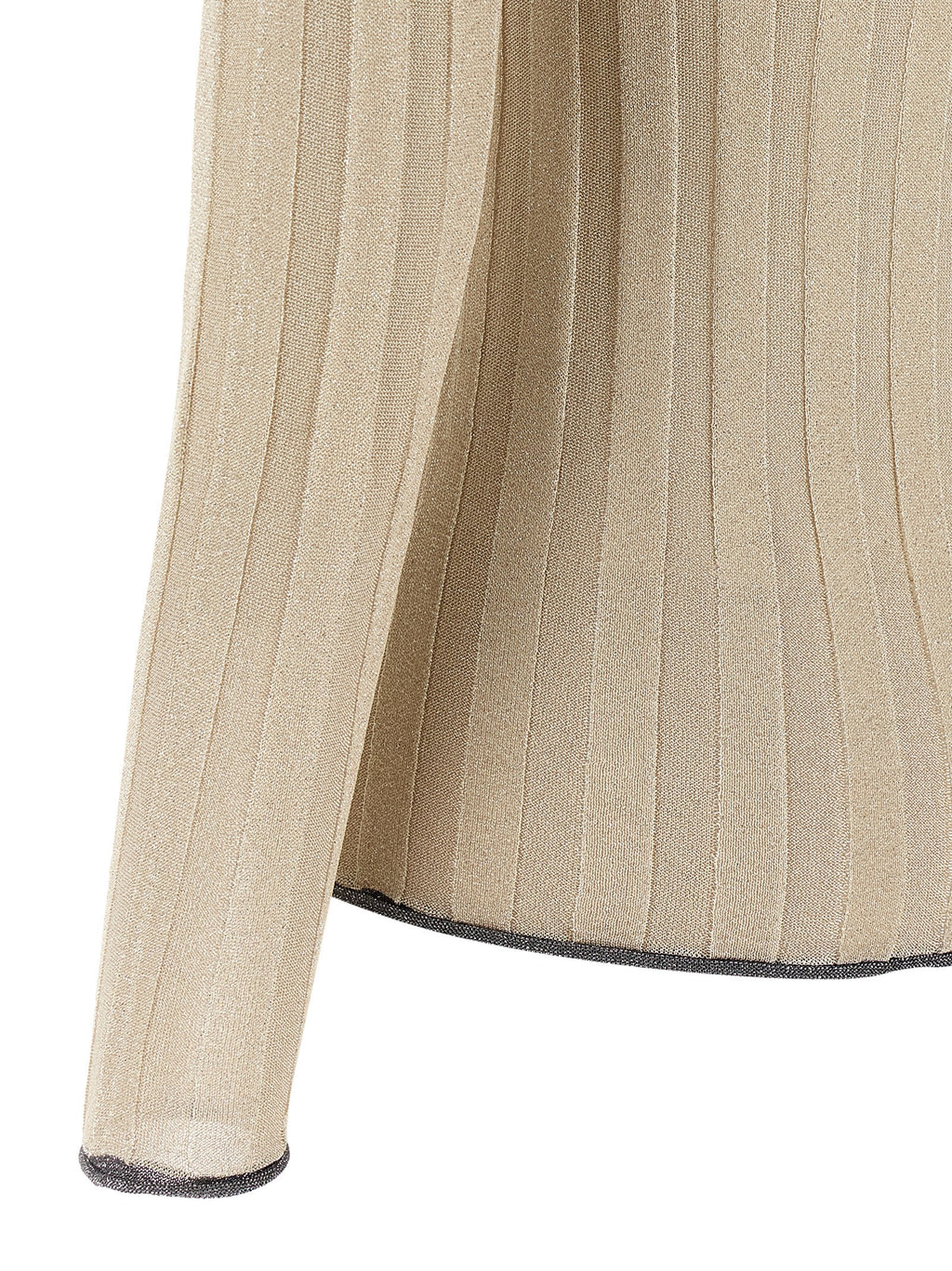 Fabiana Filippi Gold Viscose Cardigan