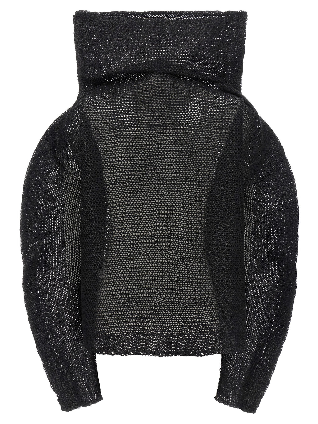 Issey Miyake Black Wool Sweatshirt