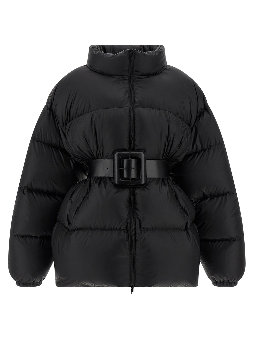 Balenciaga Black Polyamide Full-Length Jacket