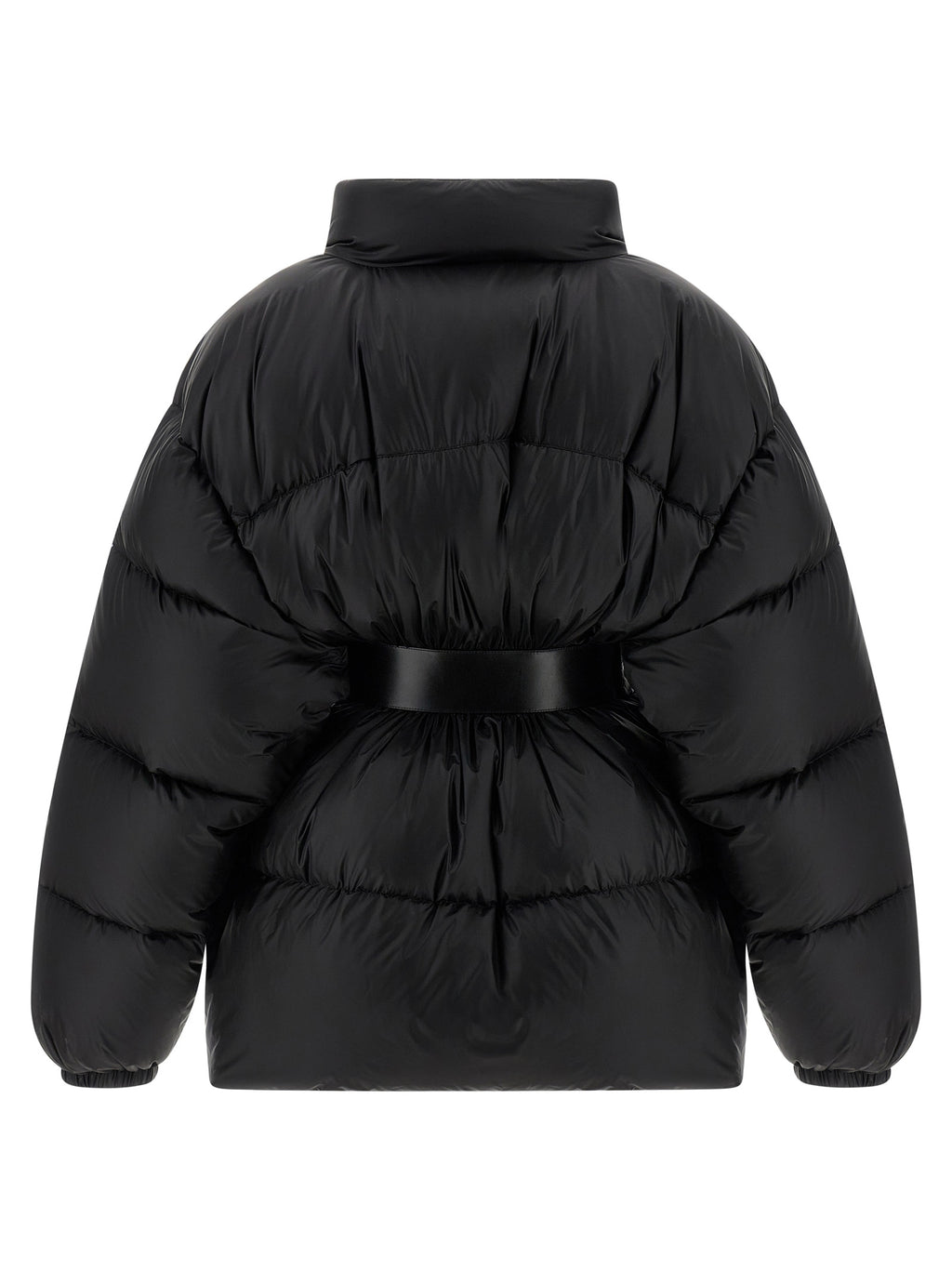 Balenciaga Black Polyamide Full-Length Jacket