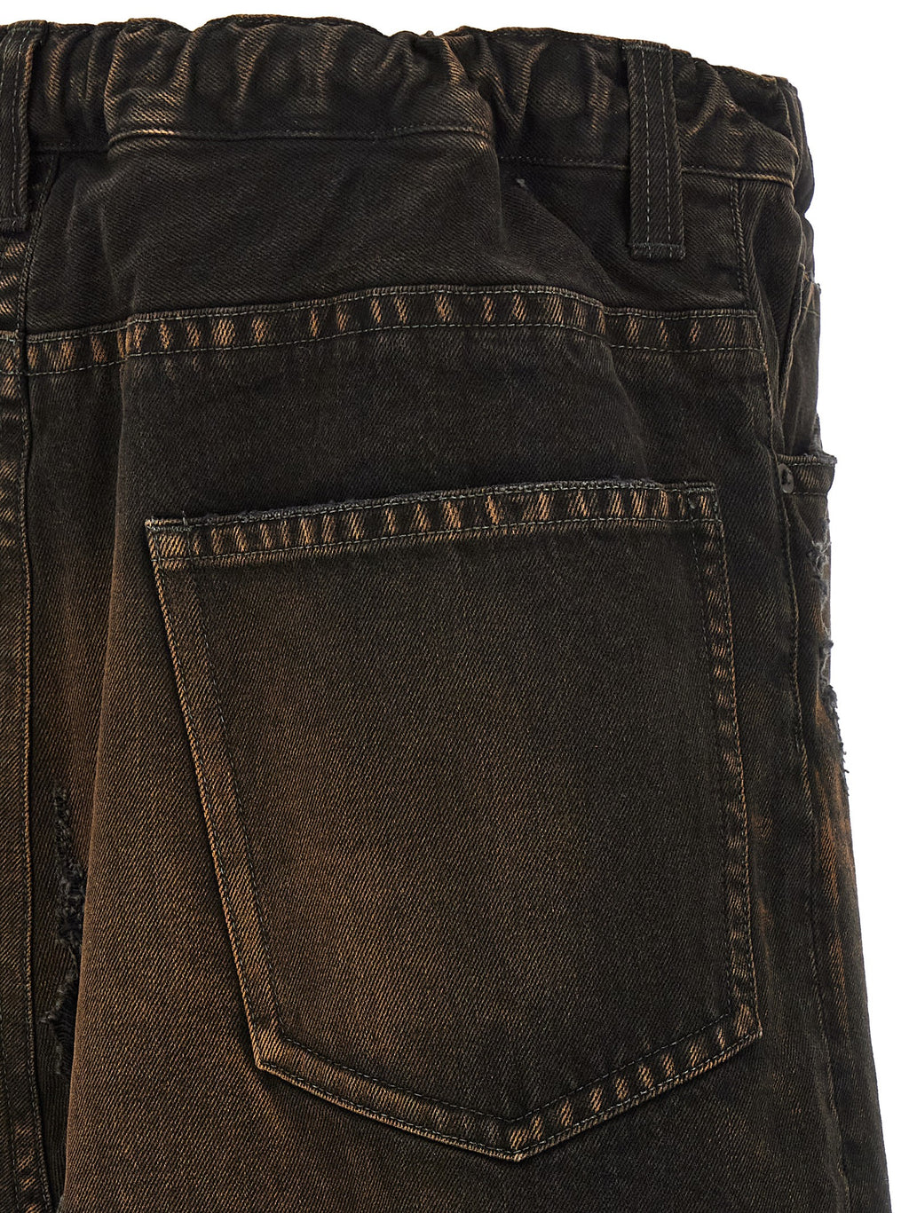 Maison Mihara Yasuhiro Black Cotton Casual Pants