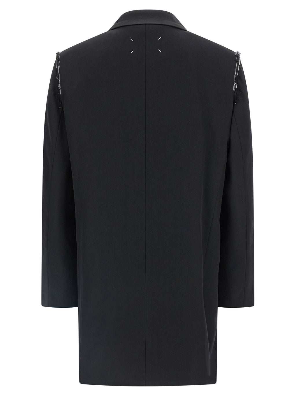 Maison Margiela Black Wool Coat