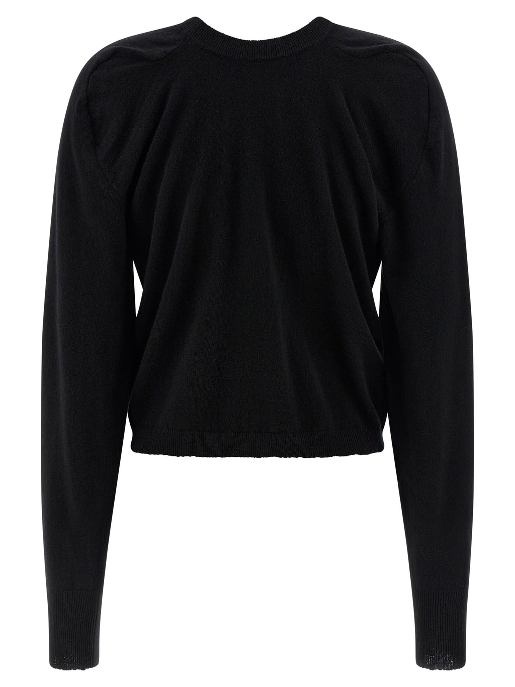 Maison Margiela Black Virgin Wool Cardigan