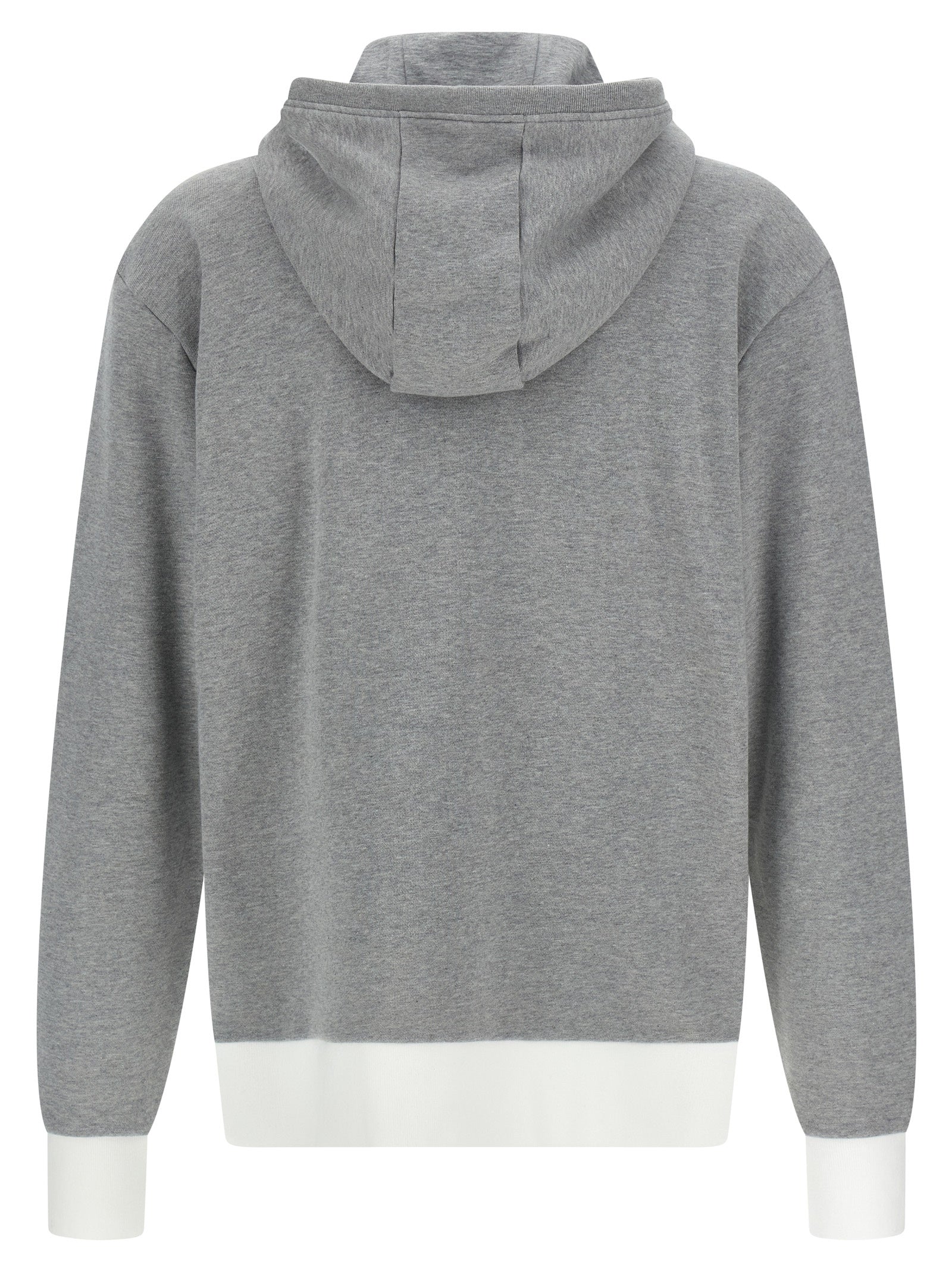 Thom Browne Gray Cotton Sweatshirt
