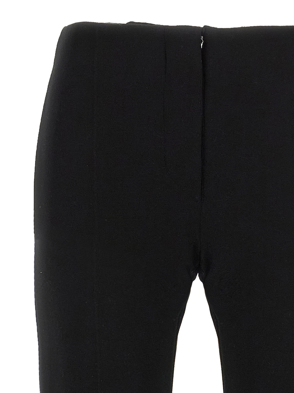 Sportmax Black Viscose Casual Pants