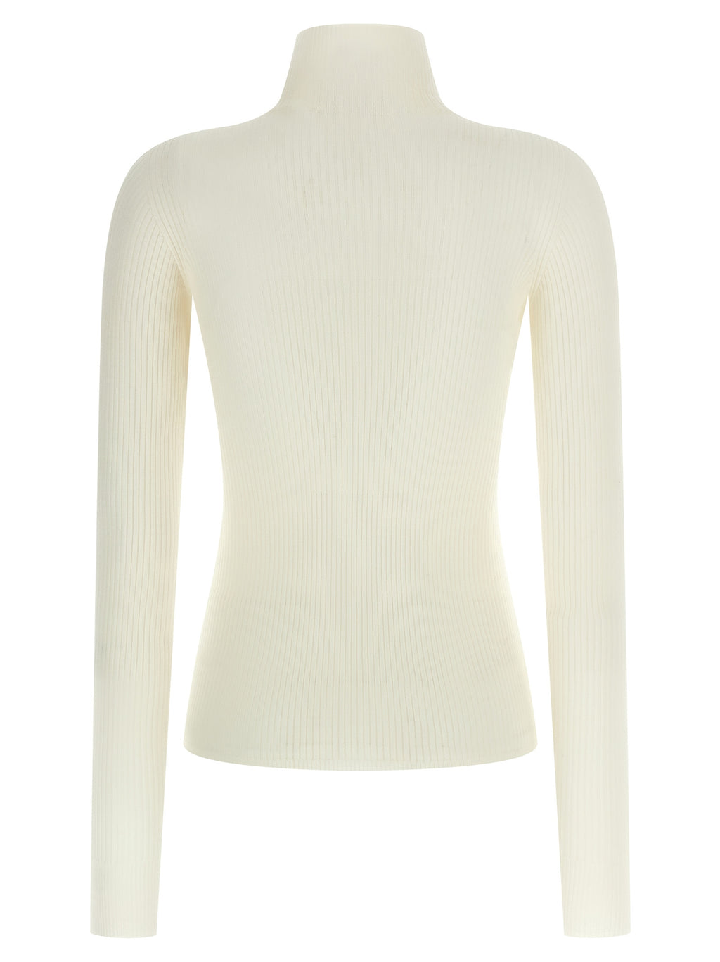 Sportmax White Virgin Wool Cardigan