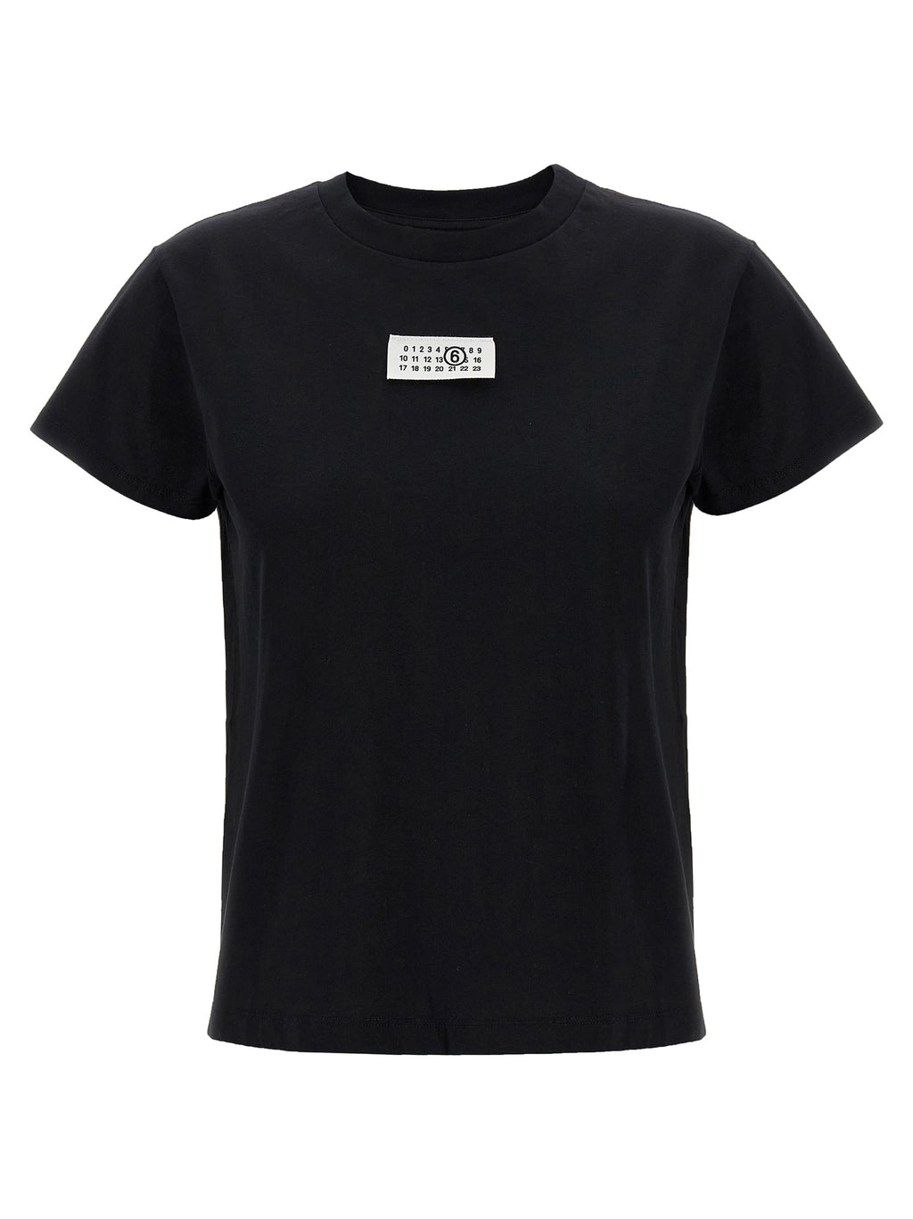 MM6 Maison Margiela Black Cotton T-Shirt