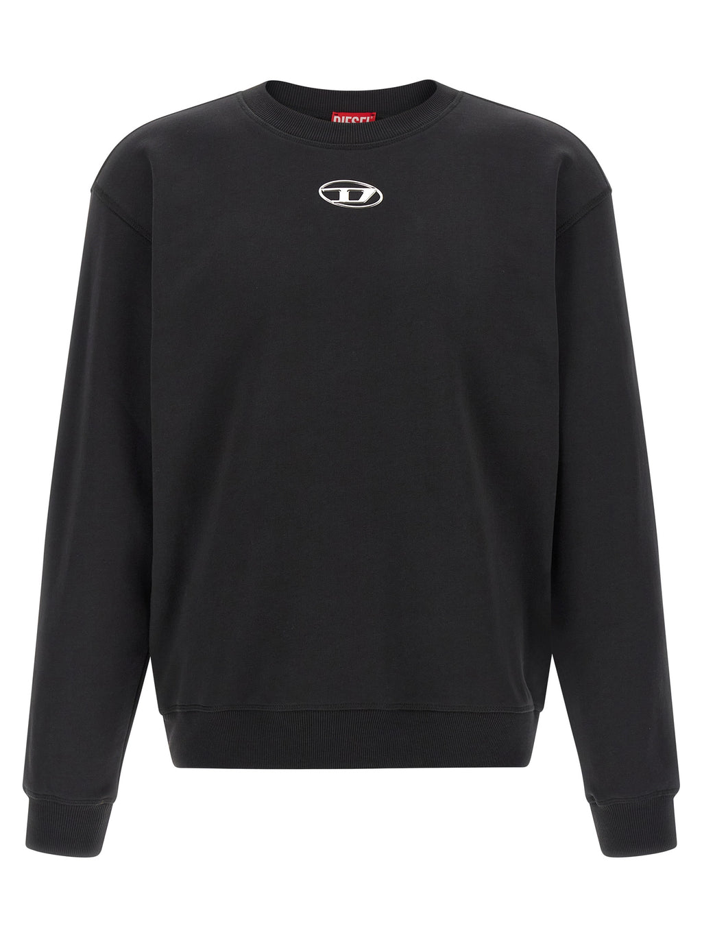 Diesel Black Cotton Sweatshirt