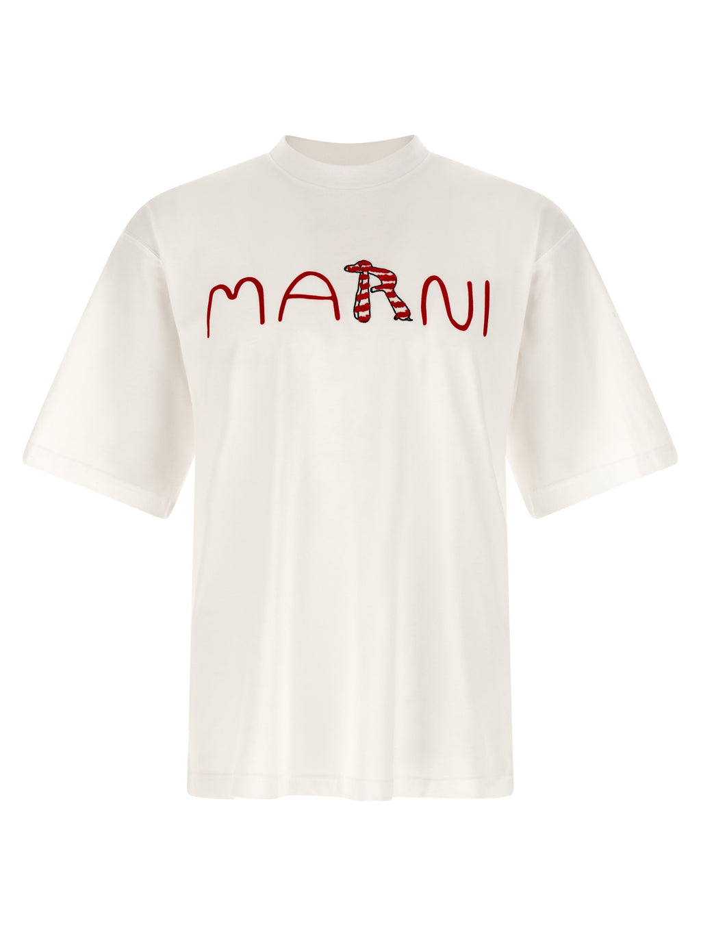 Marni White Cotton T-Shirt
